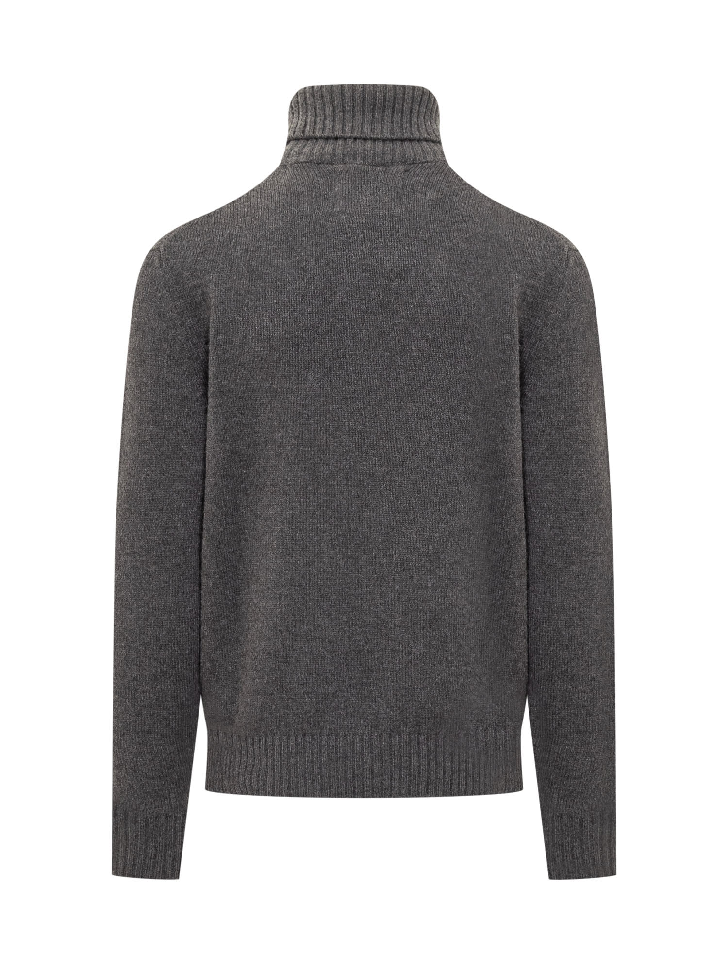 Shop Seven Gauge Merino Sweater In Grigio