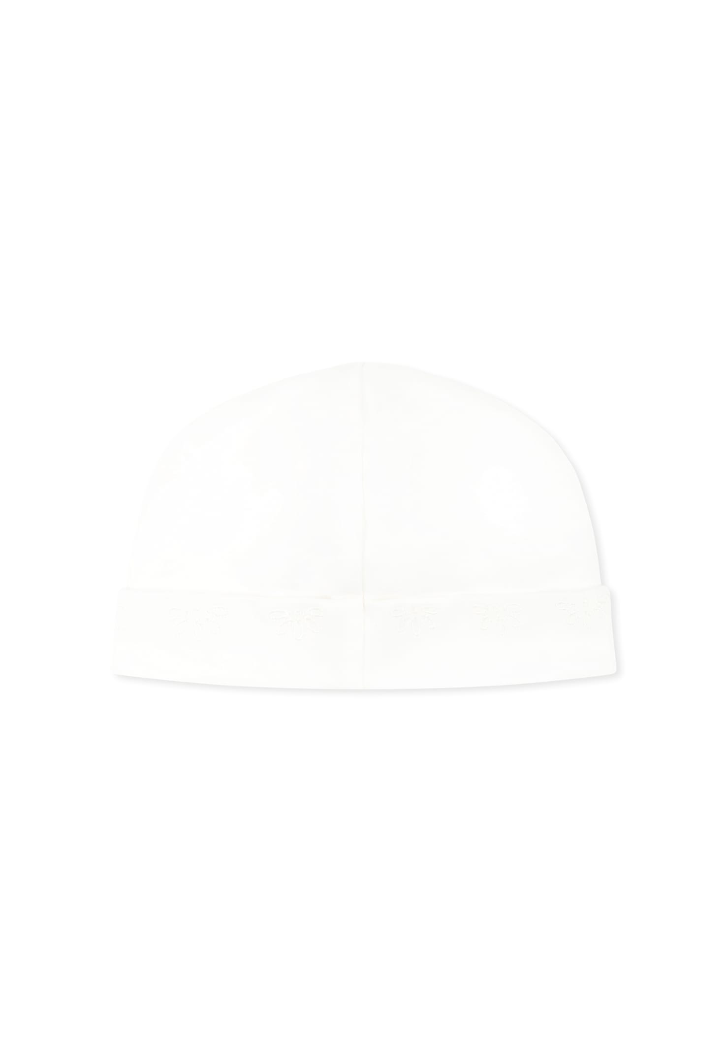 Shop Chloé White Set For Baby Girl With Logo