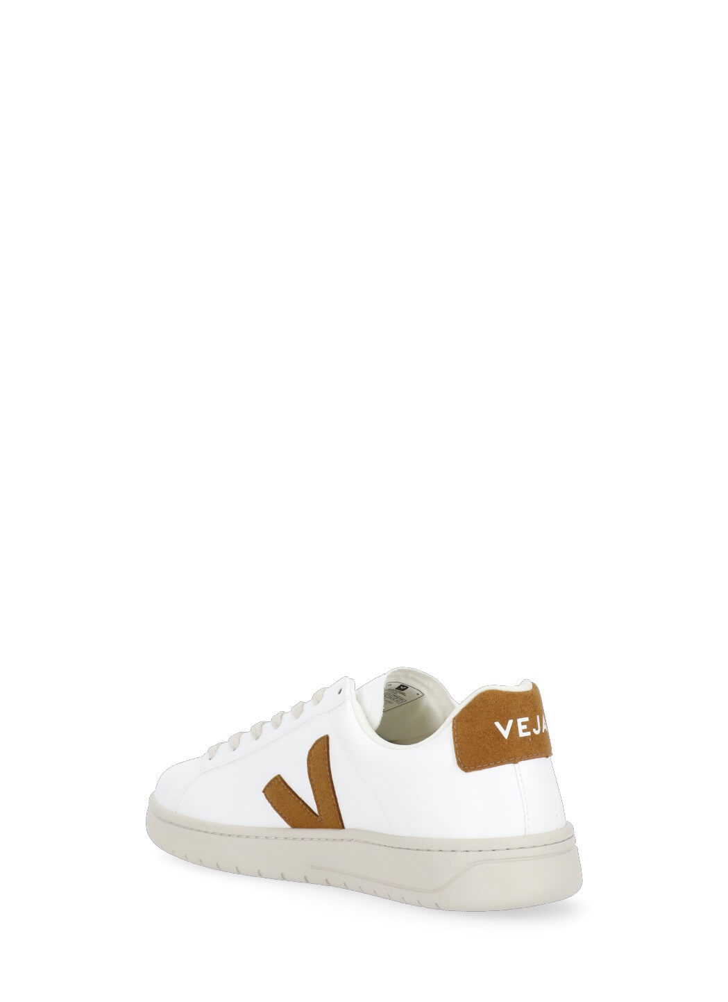 Shop Veja Urca Eco-leather Sneakers In White_camel