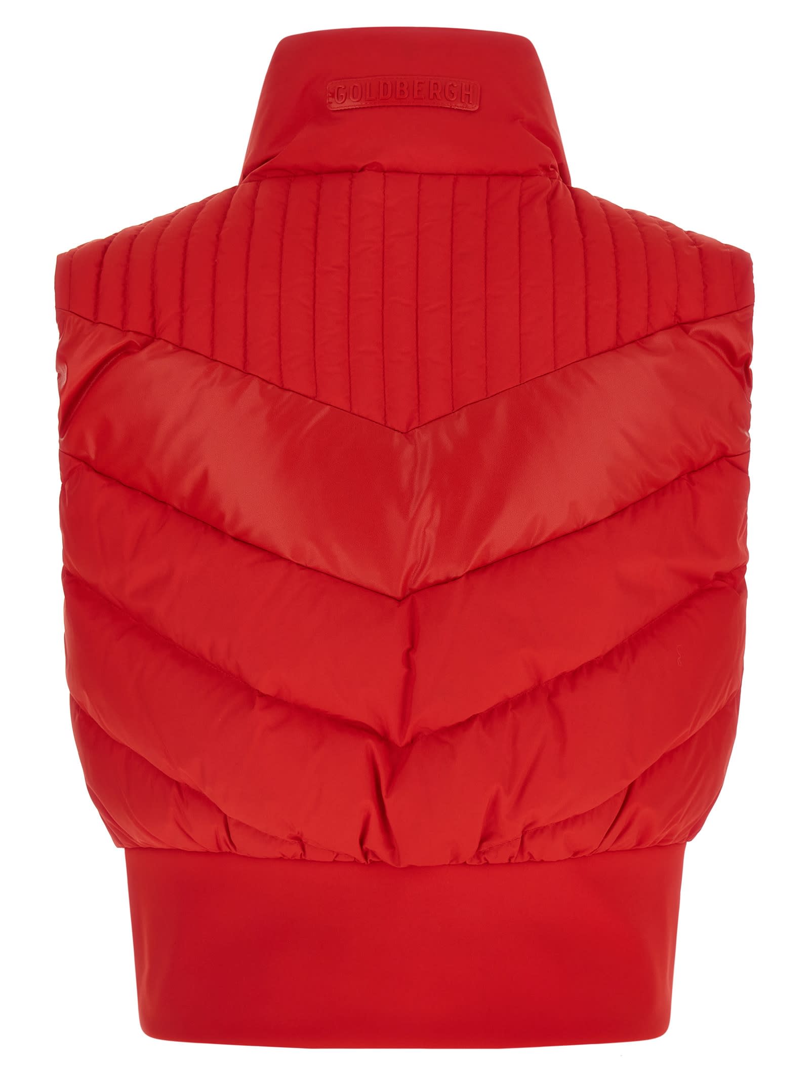 Goldbergh Sole Vest In Red