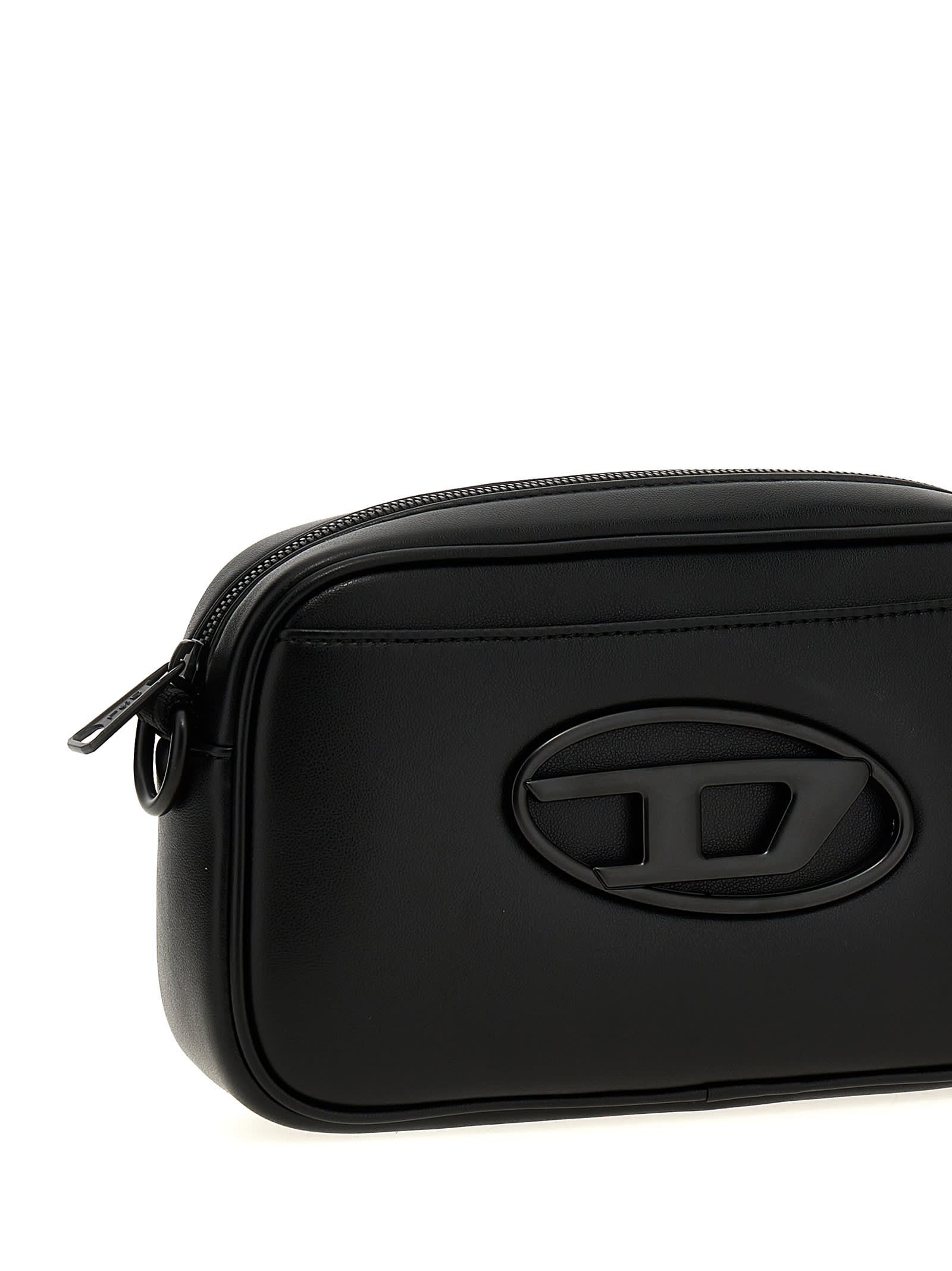 Diesel Holi-d Crossbody Bag In Black