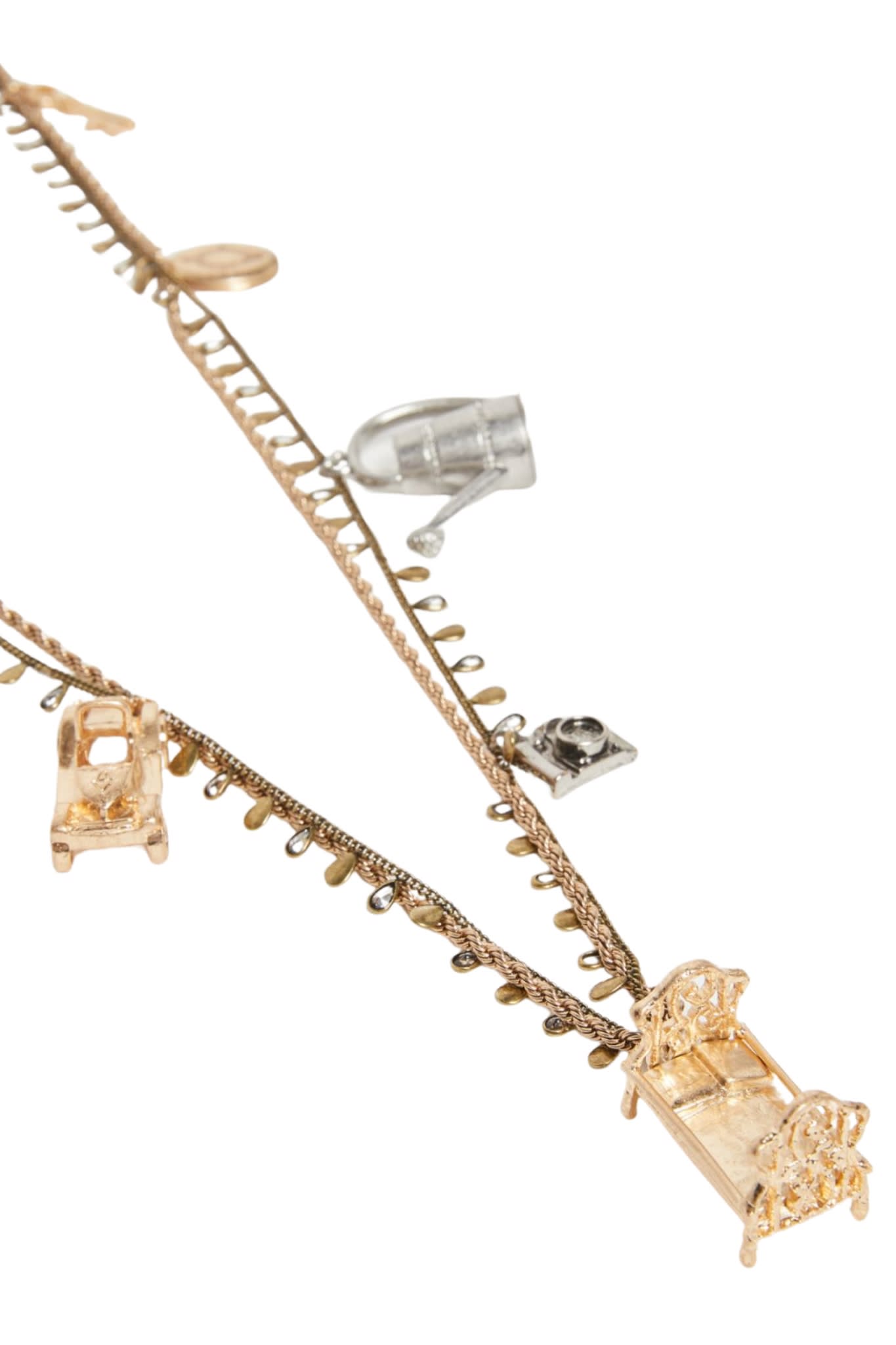 Weekend Max Mara Athenaeum Necklace With Charm In Gold