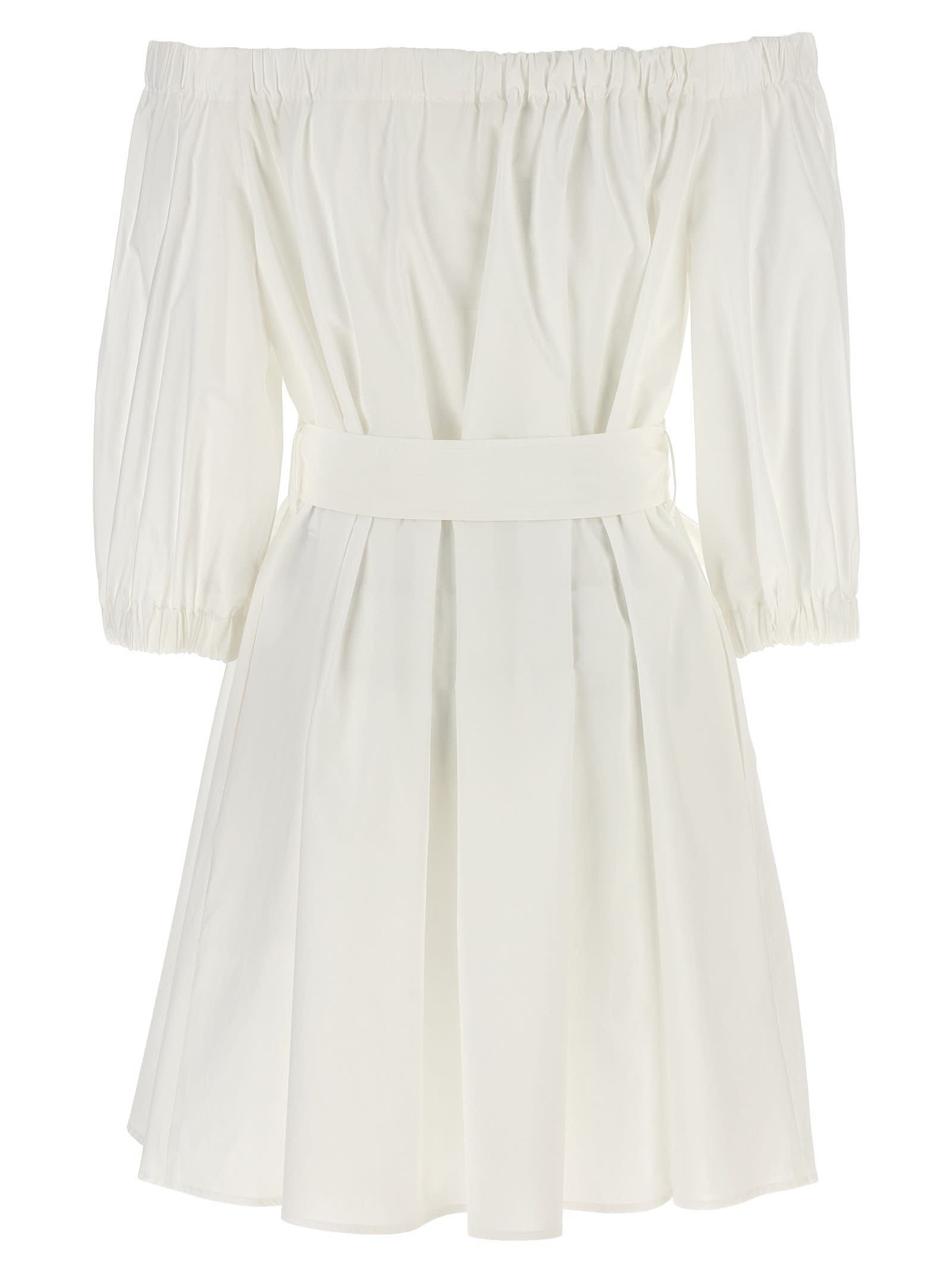 Shop P.a.r.o.s.h Canyox Dress In White