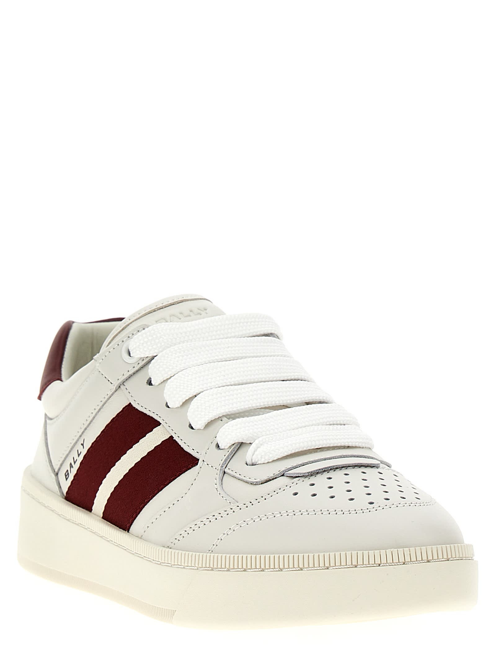 Shop Bally Rebby Sneakers In Red