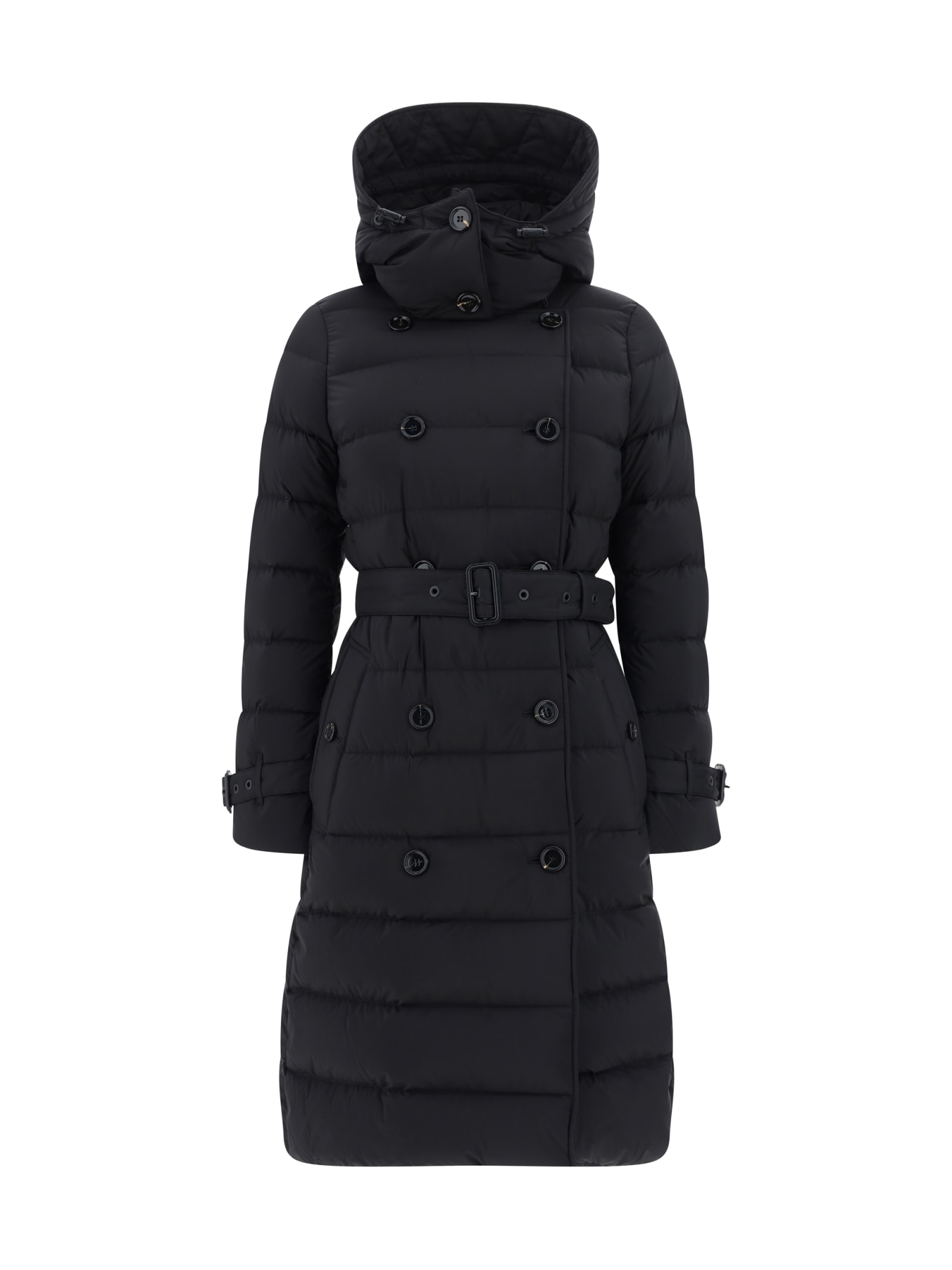 Shop Burberry Down Coat In A1189