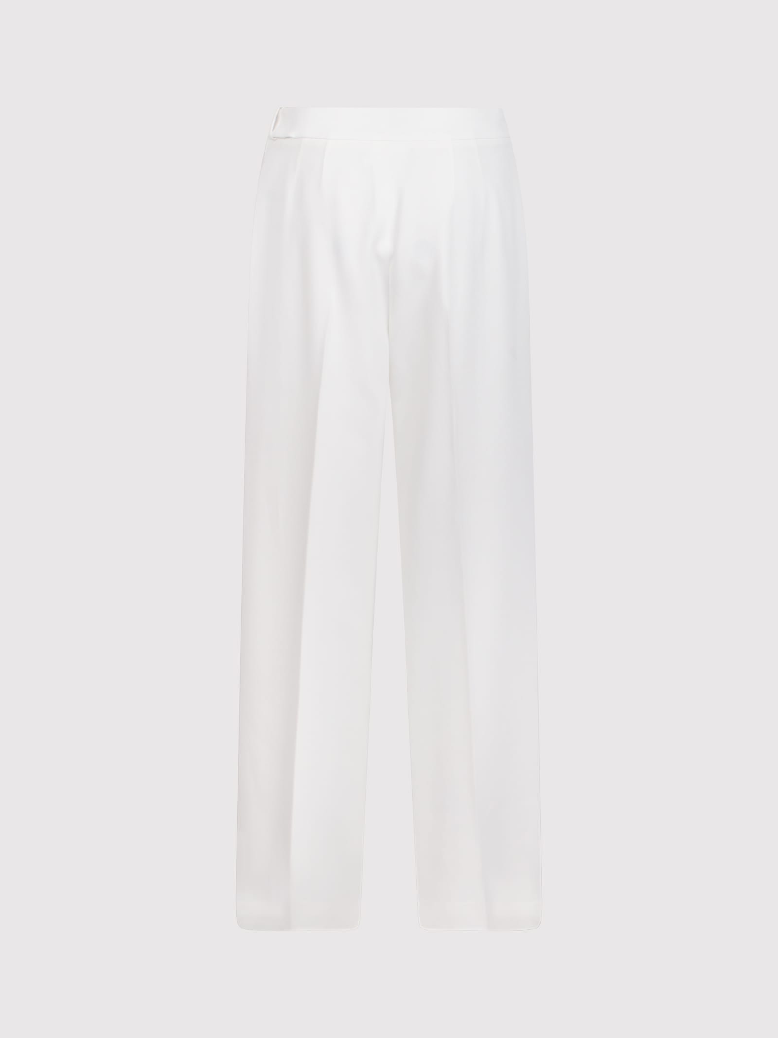 Shop Ermanno Scervino Tailored Trousers In White
