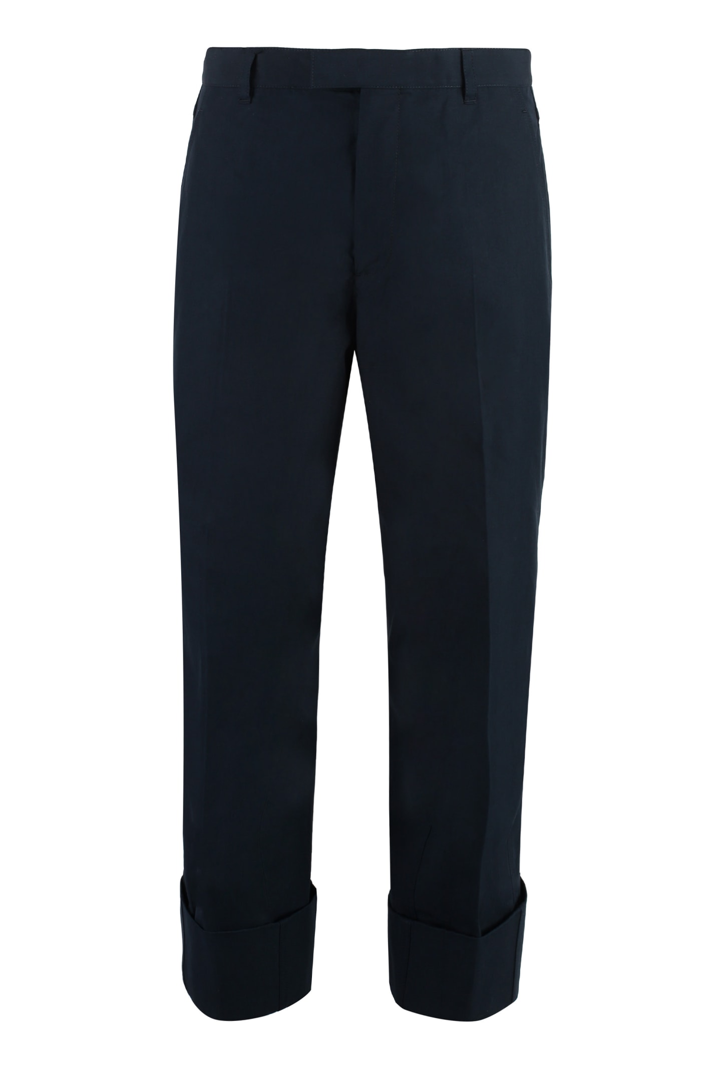 BOTTEGA VENETA COTTON TROUSERS