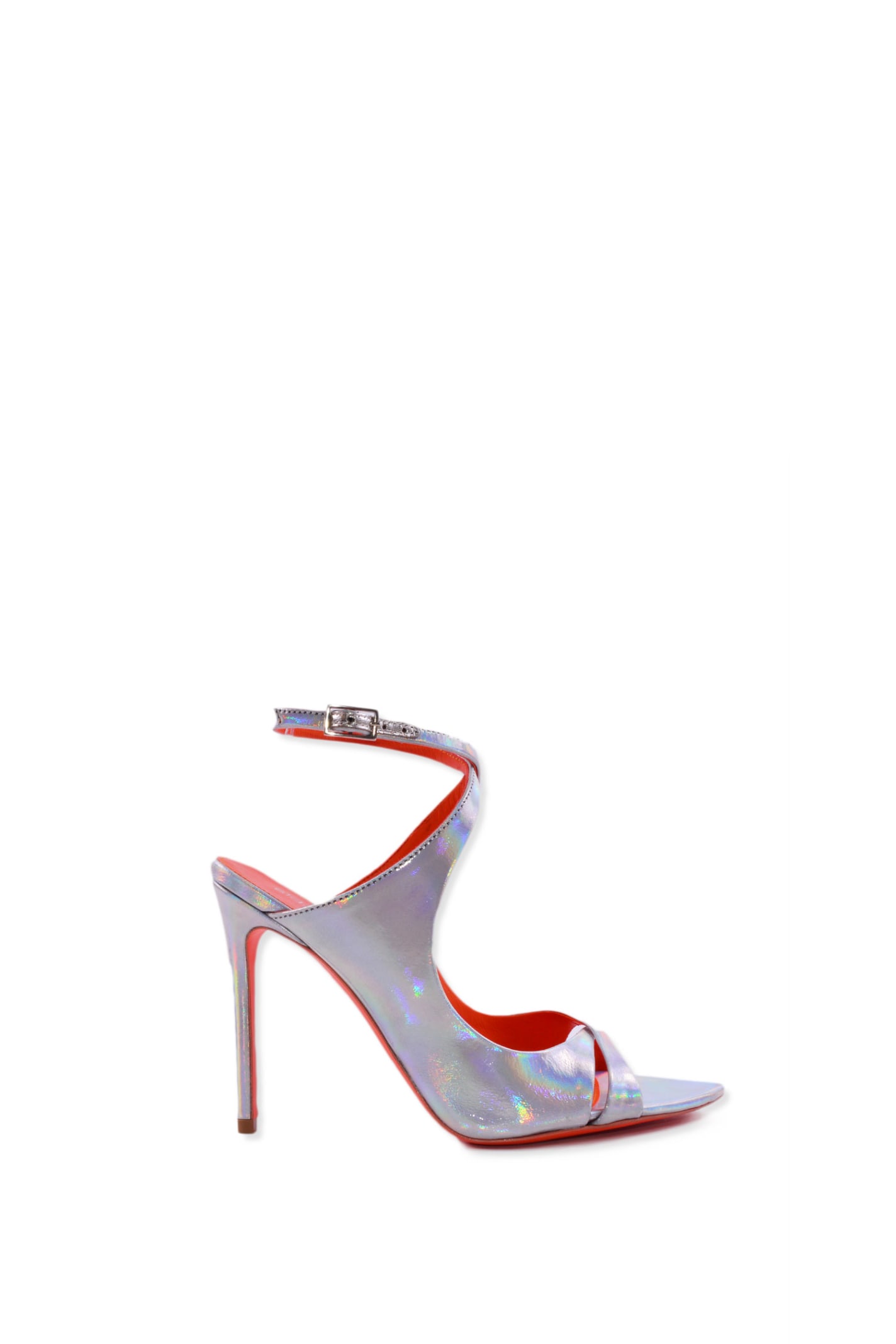 Aldo Castagna Shoes With Heels In Argento