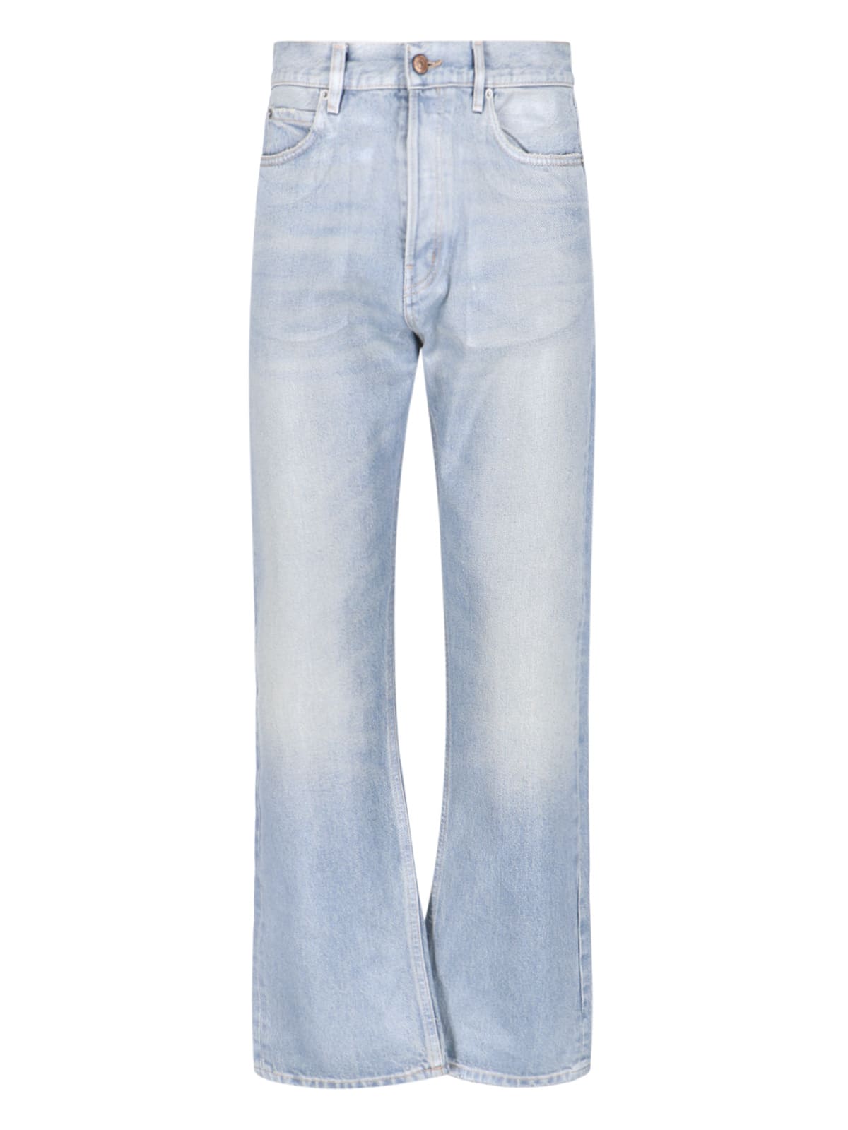 Shop Haikure Jeans Bootcut In Light Blue