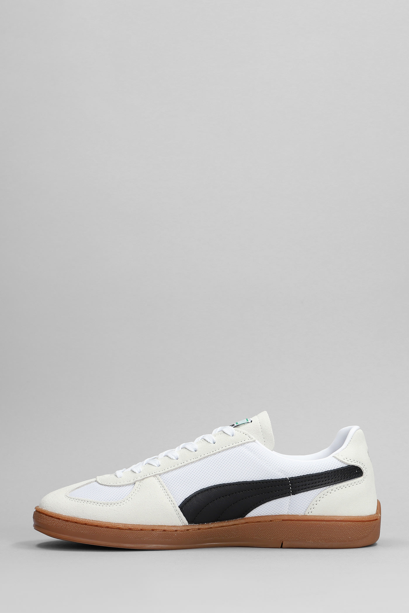 Puma Palermo Lth Man Sneakers White Size 9 Leather In White