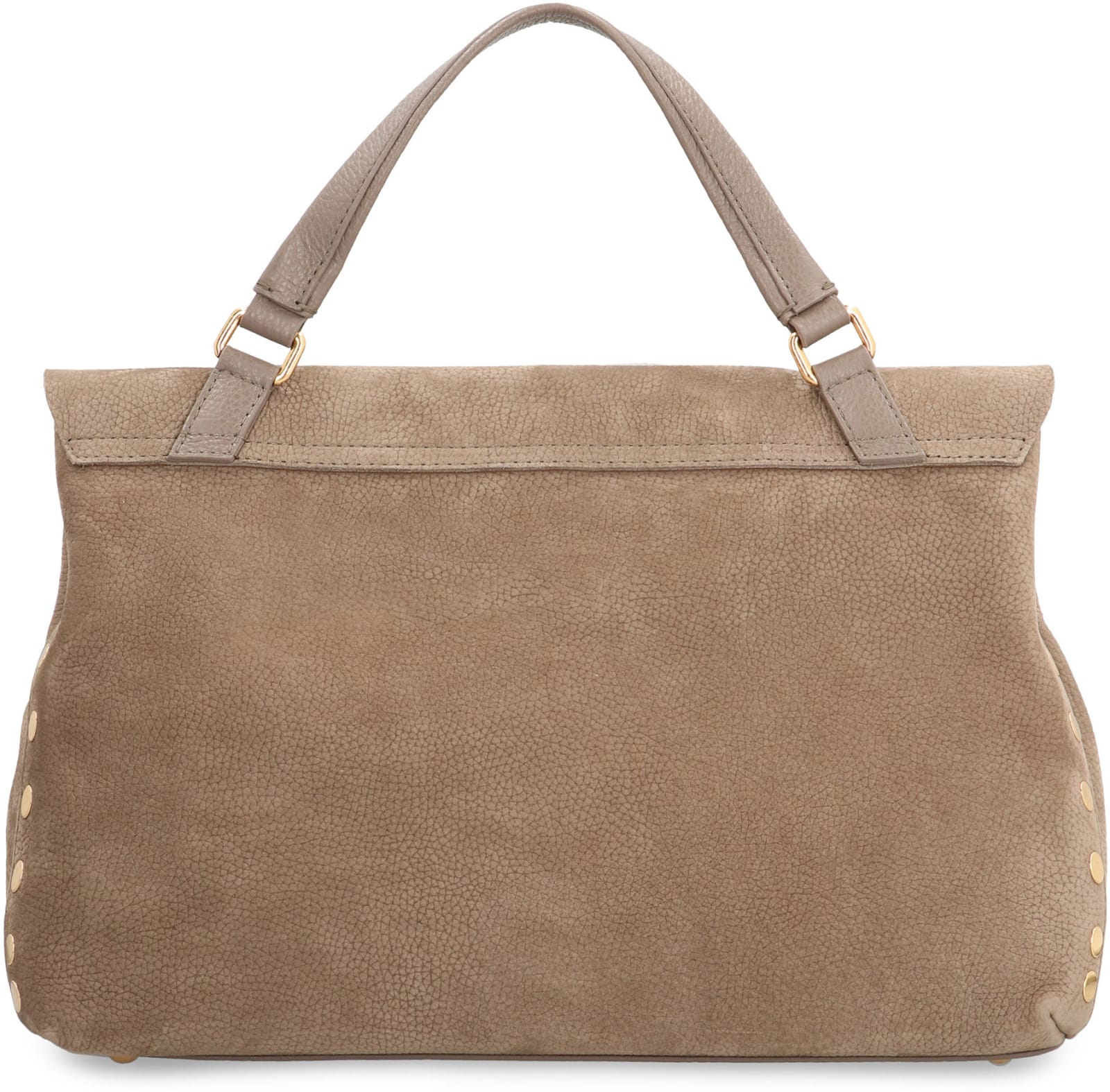 Shop Zanellato Postina M Leather Tote In Grey