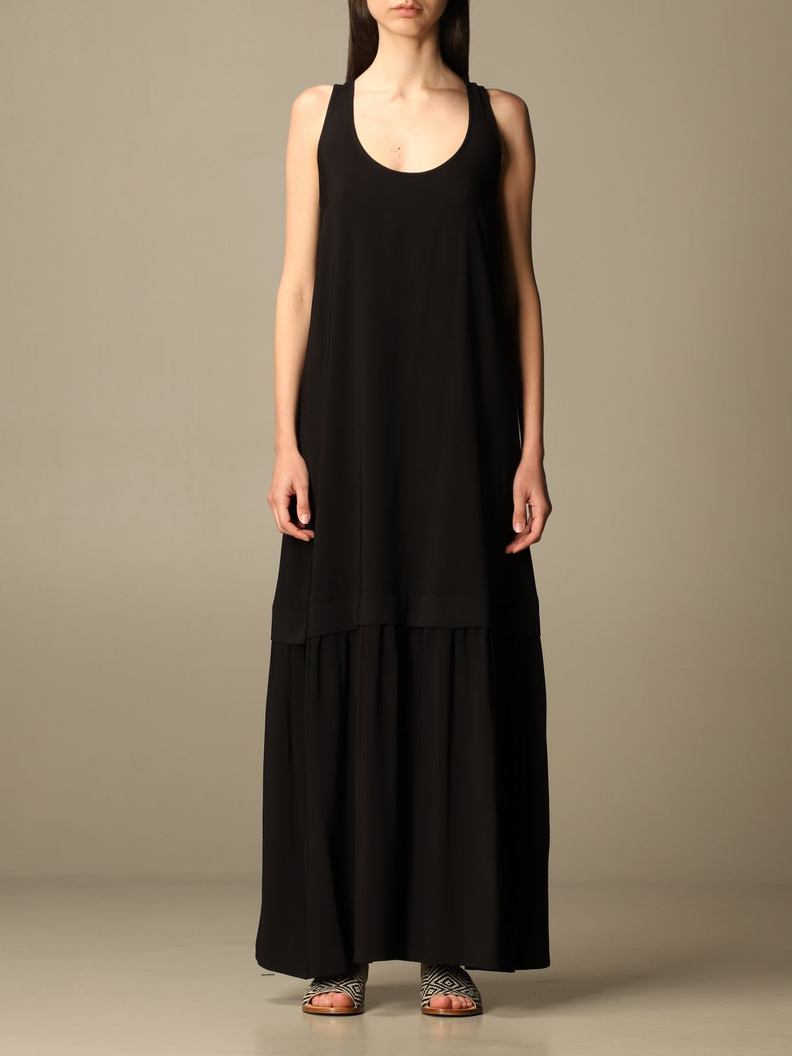 Twinset Dress Twin-set Long Dress In Jersey