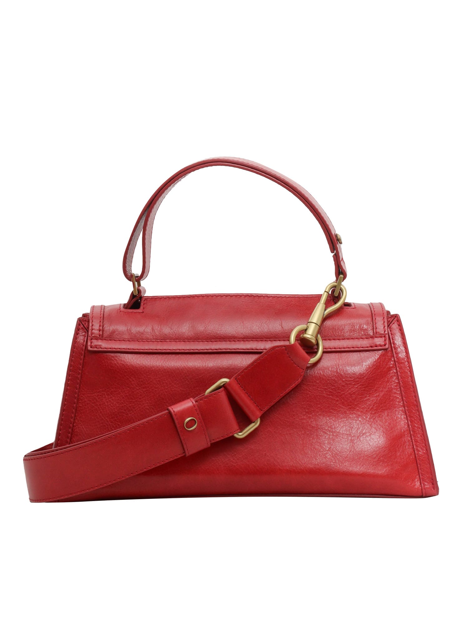 Shop Orciani Red Handbag