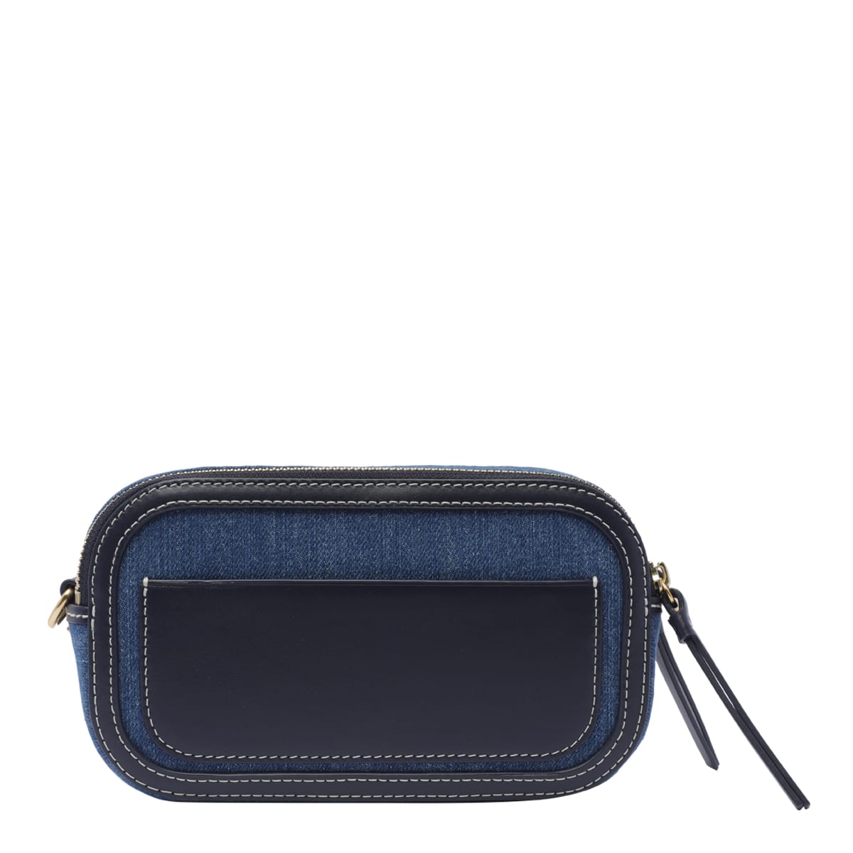 Shop Tory Burch Mini Miller Denim Crossbody Bag