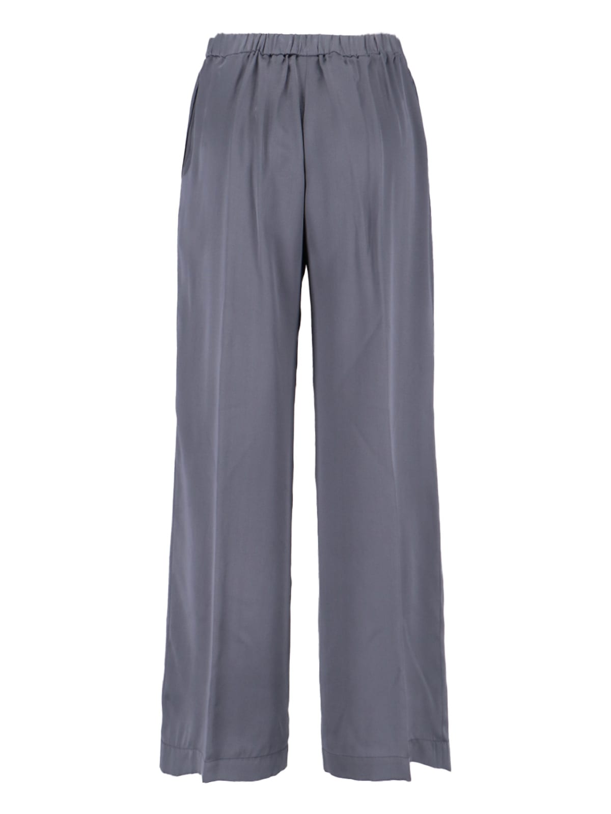 Aspesi Elasticated Trousers In Gray