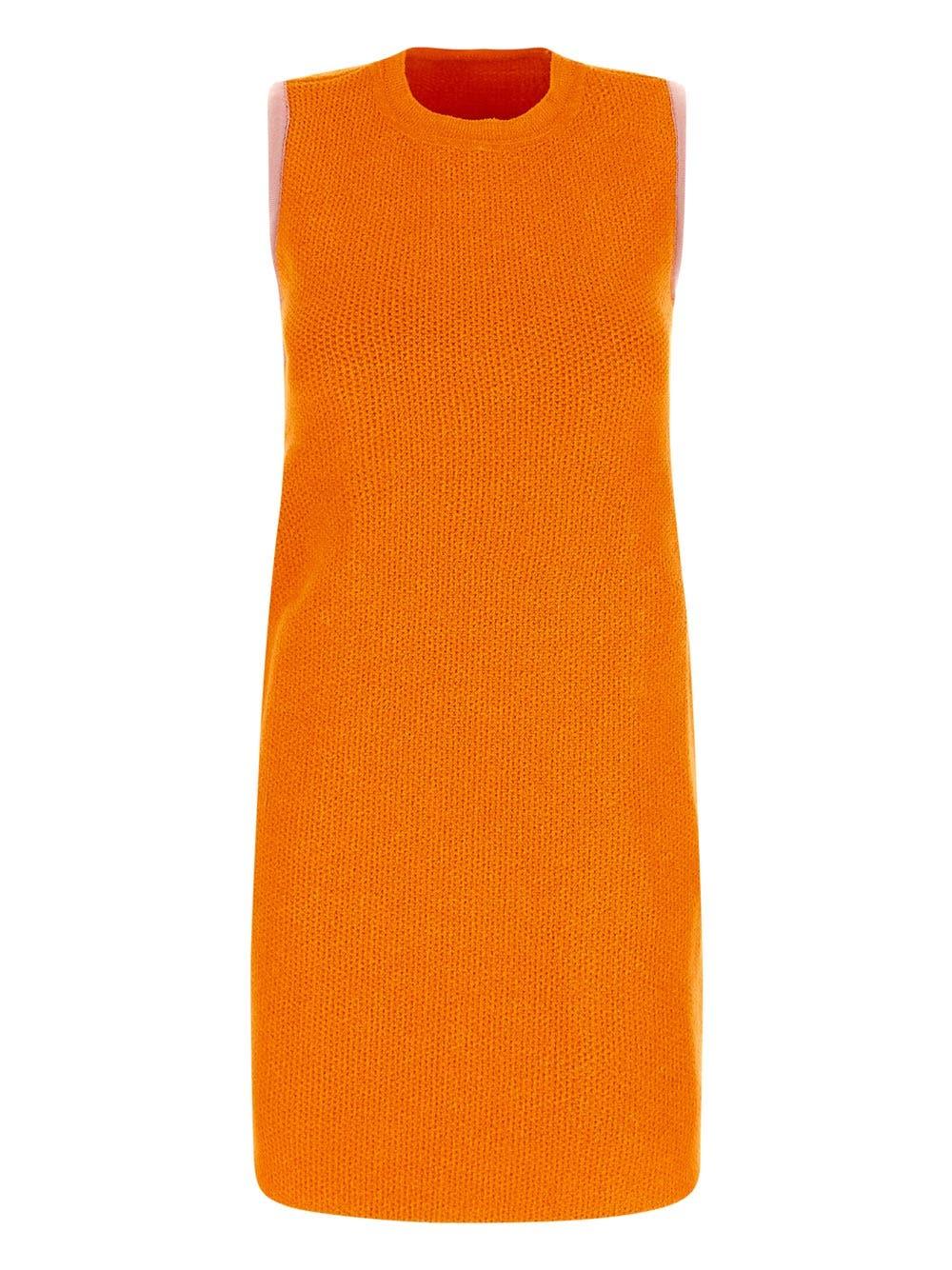 Shop Jacquemus La Robe Sorbetto In Orange