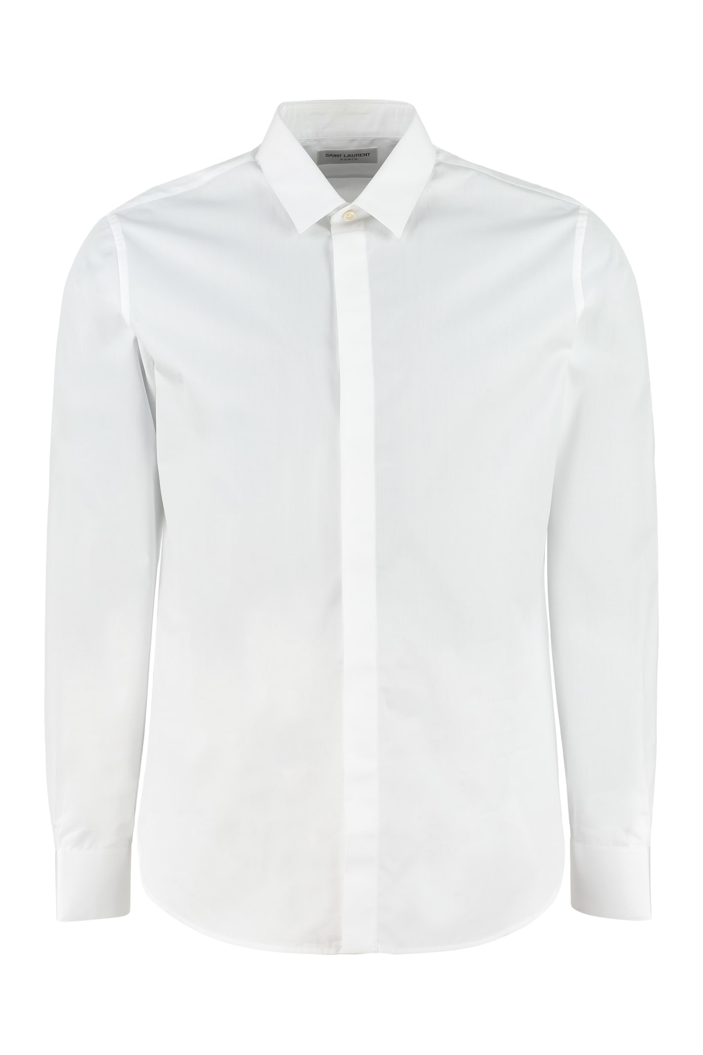 Saint Laurent Long Sleeve Cotton Shirt