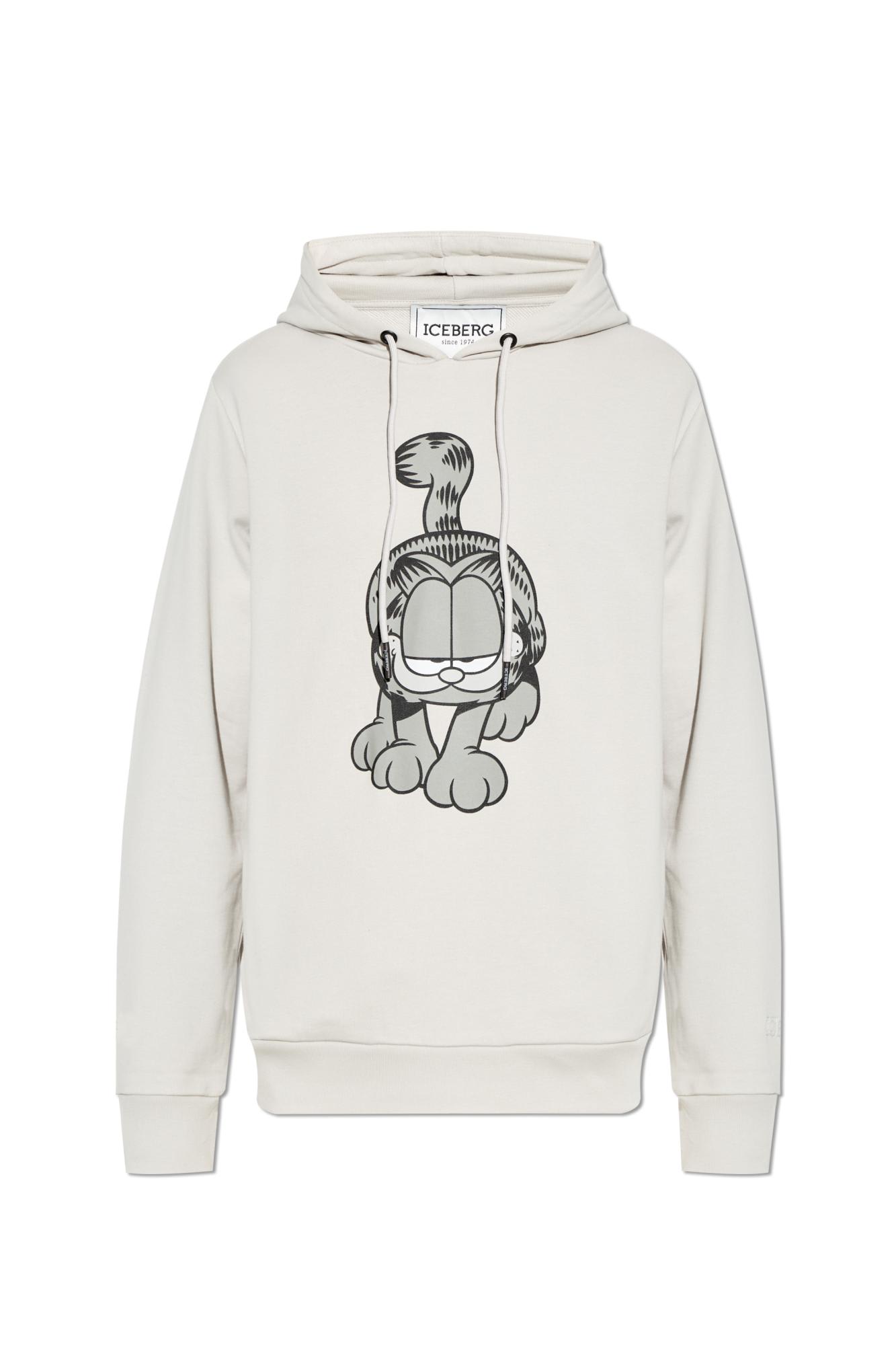 Shop Iceberg X Garfield In Grey