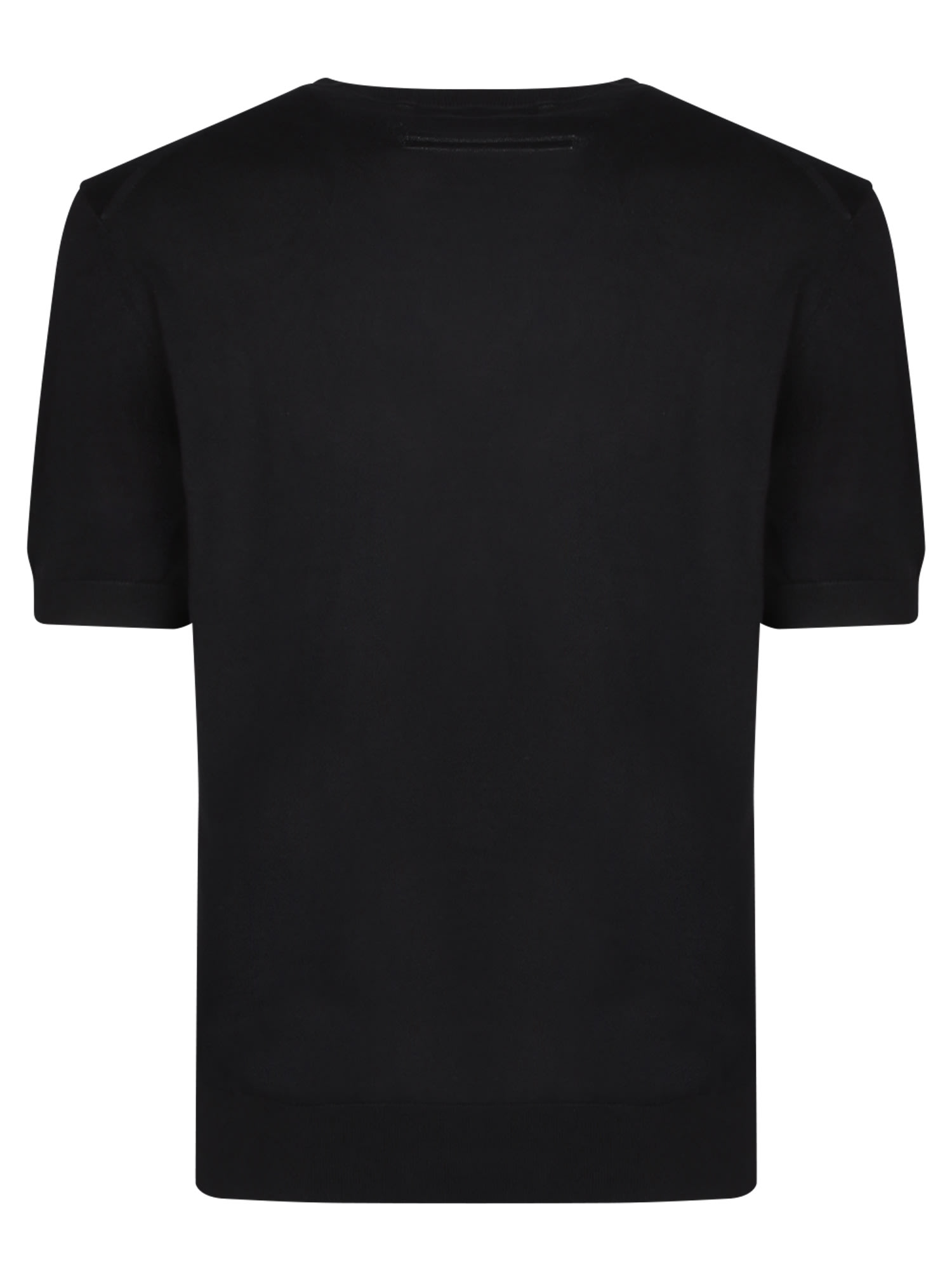 Shop Zegna Premium Black Cotton T-shirt