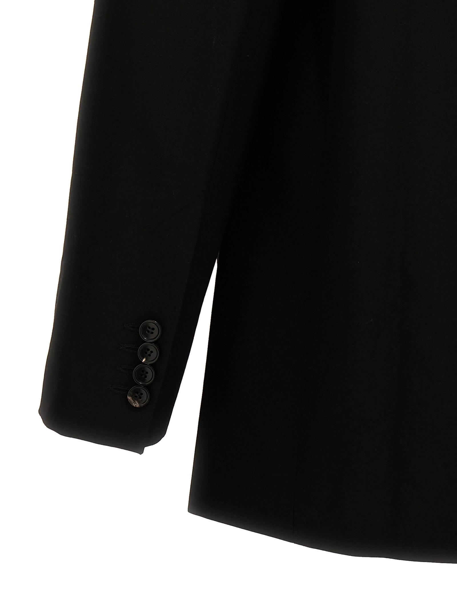 Shop Y/project Pinched Logo Blazer In Black