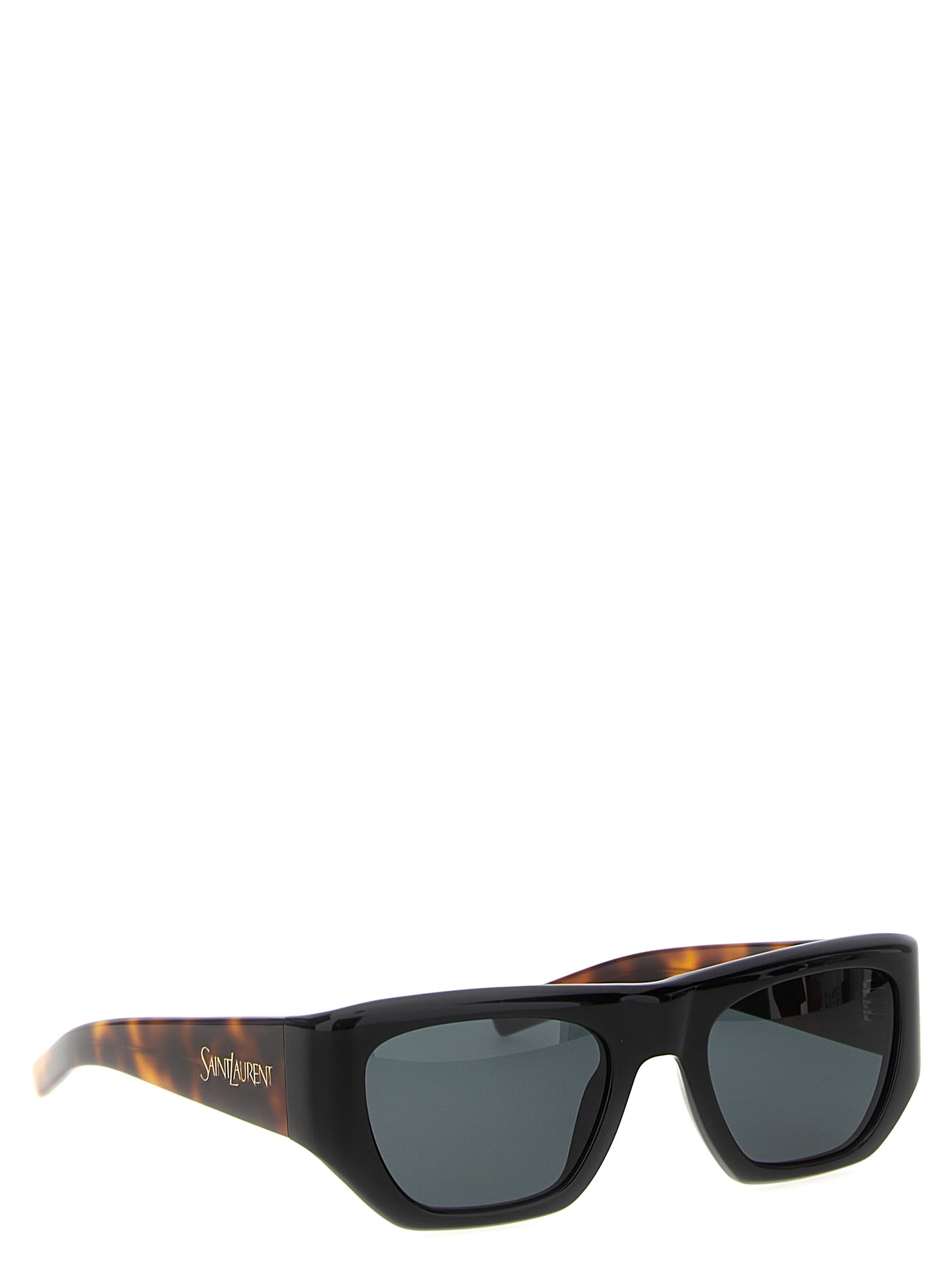 Shop Saint Laurent Sl 740 Sunglasses In Multicolor