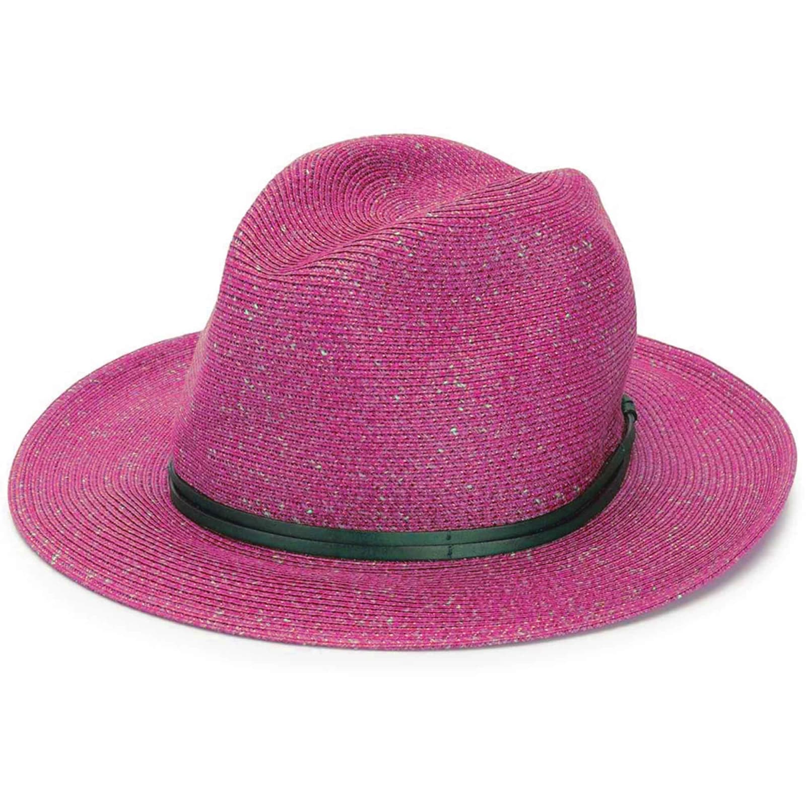 Mc2 Saint Barth Fucsia Paper Hat In Pink
