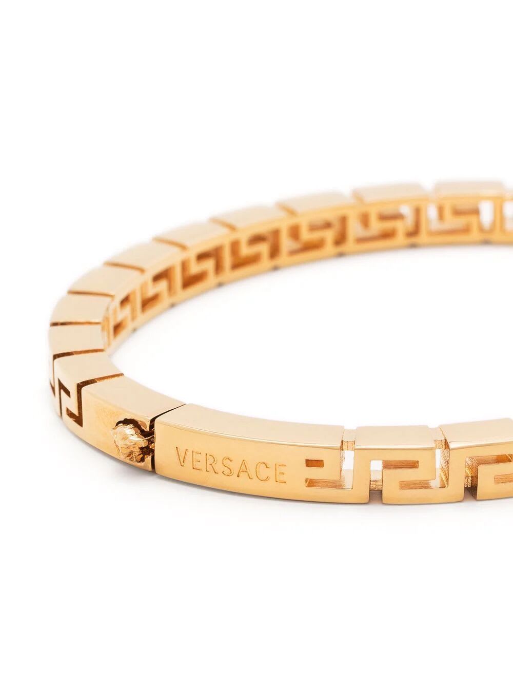 Shop Versace Bracelet Metal In Kvo  Gold