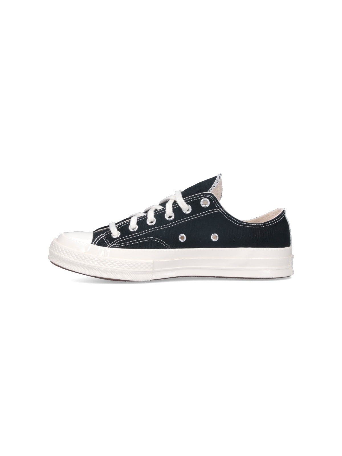 Comme Des Garçons Play Converse Chuck 70 Low Sneakers In Black