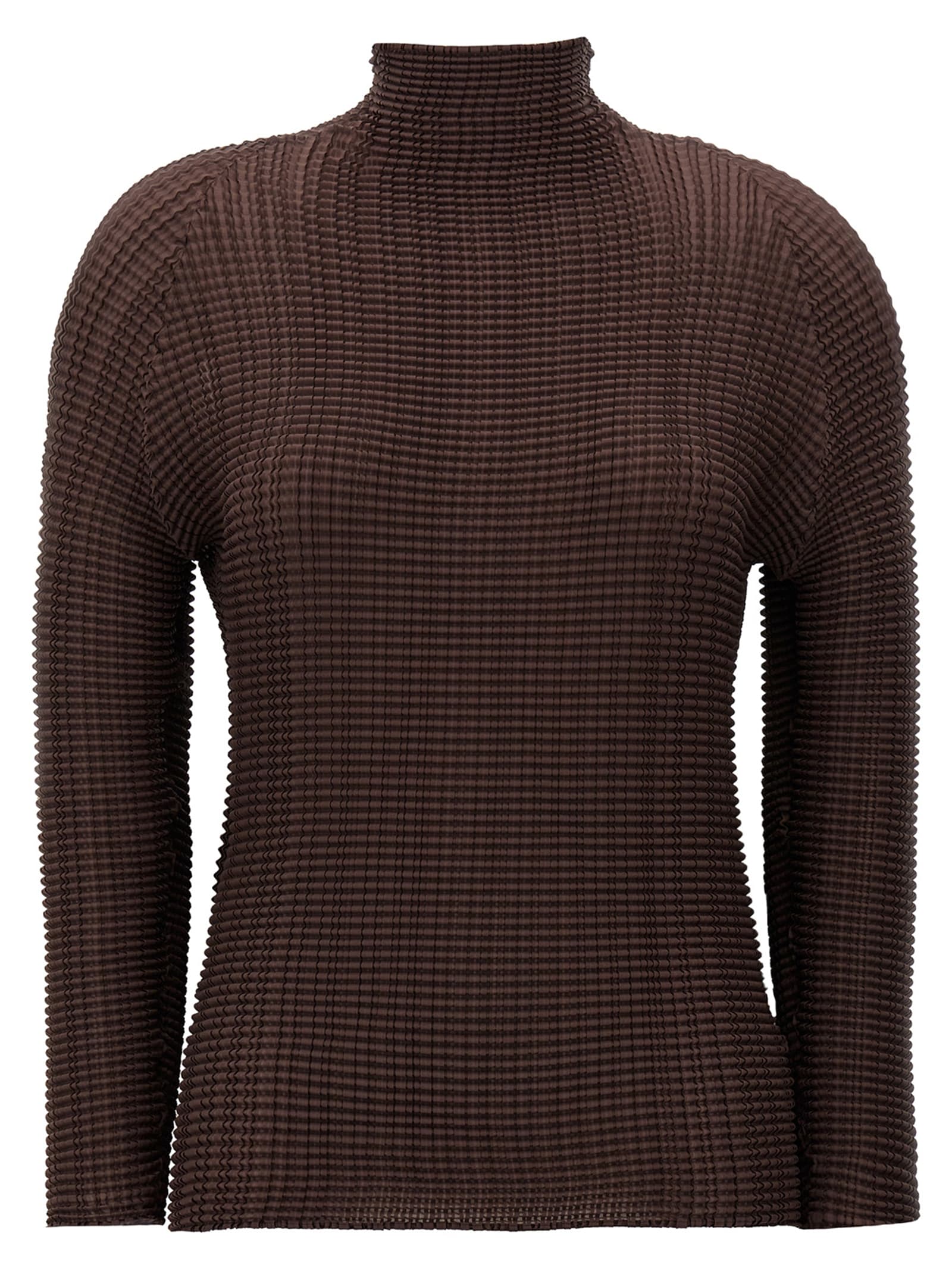 Shop Issey Miyake Wooly Pleats-56 Blouse