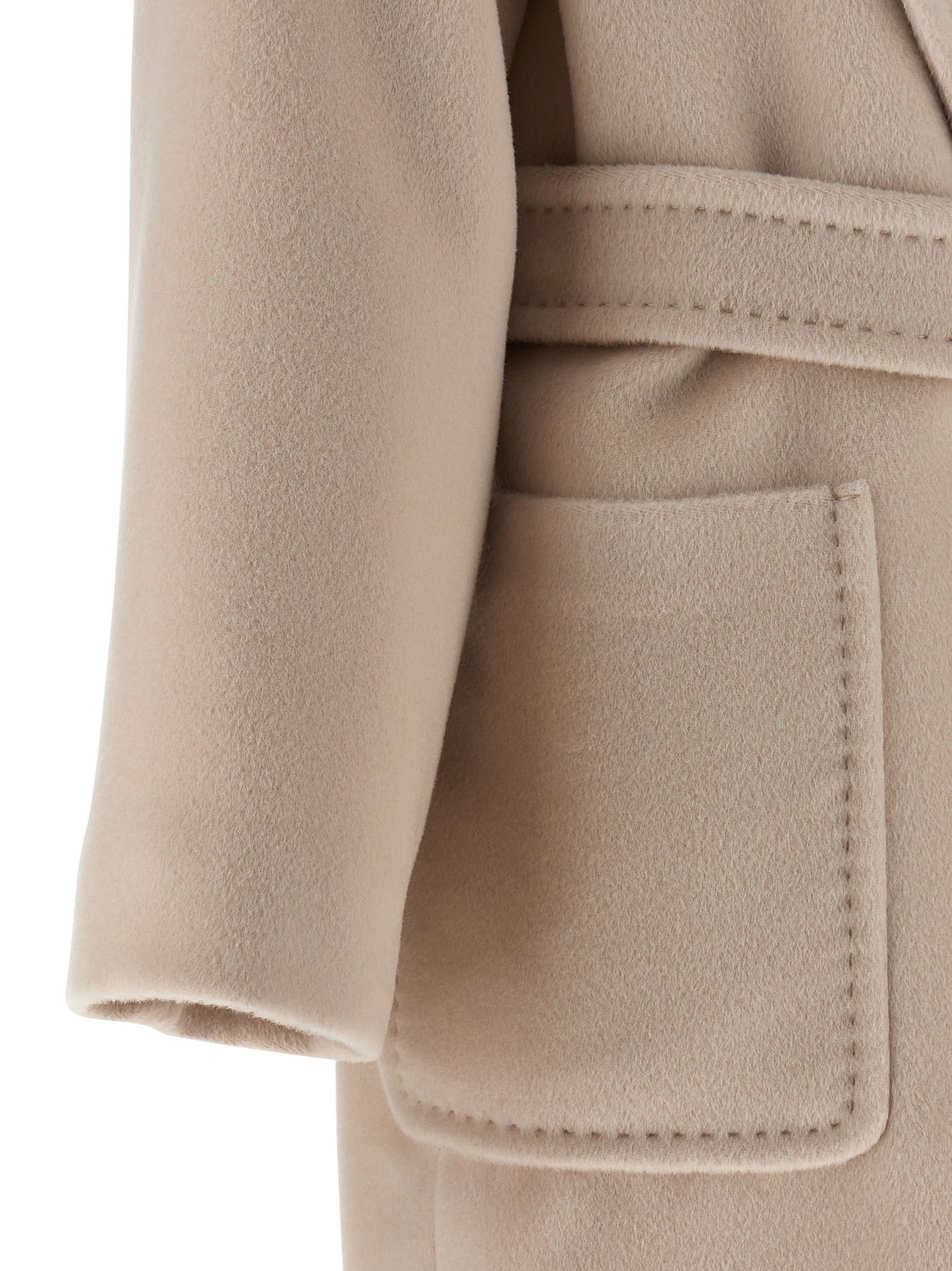 Max Mara Elegant Cashmere Cardigan Jacket In Multi