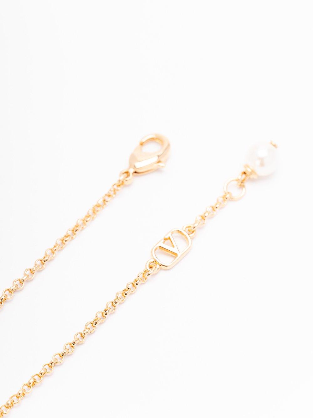 Valentino Versatile Adjustable Chain Link Bracelet In Gold
