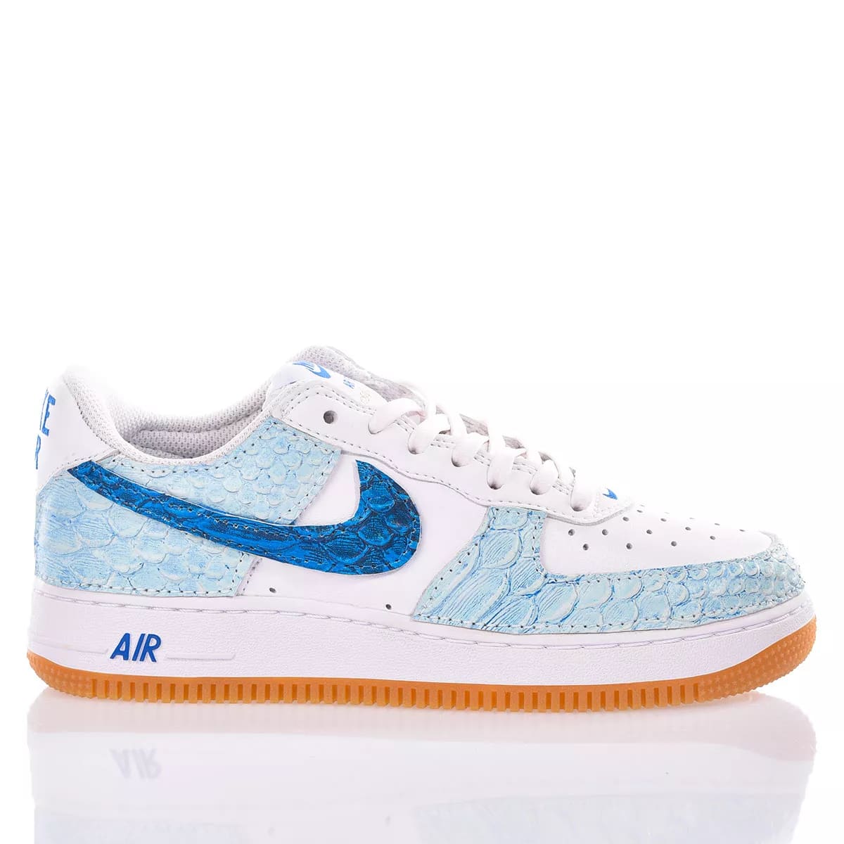 Nike Air Force 1 Celestial With Blue Swoosh