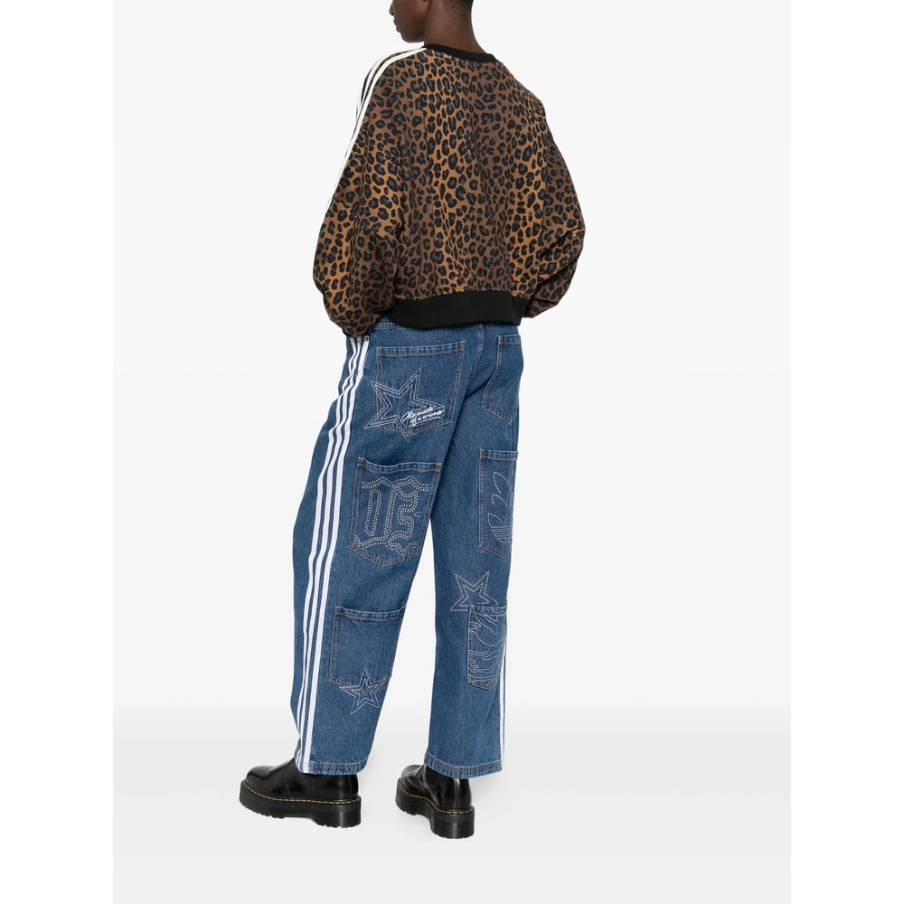 Adidas Originals Originals Firebird Jeans In Blue