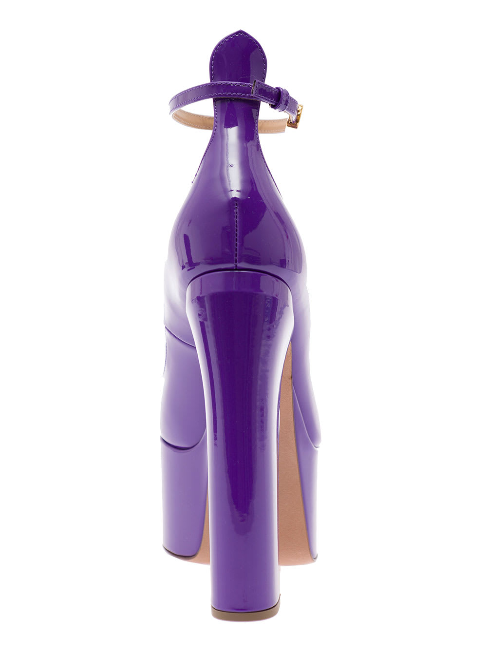 Valentino Tan-go 155mm Platform Pumps In Violet
