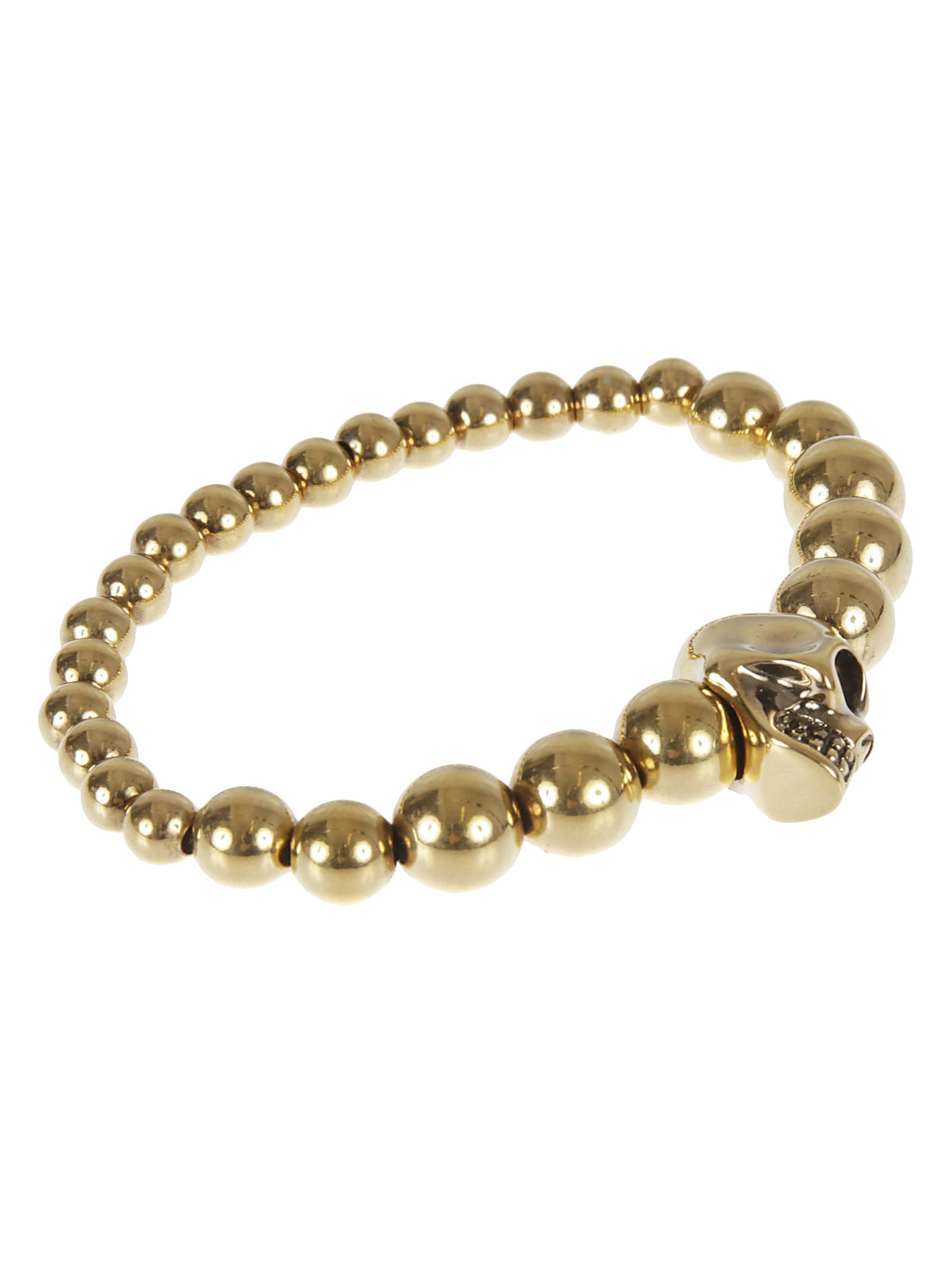 ALEXANDER MCQUEEN SKULL BALL BRACELET 