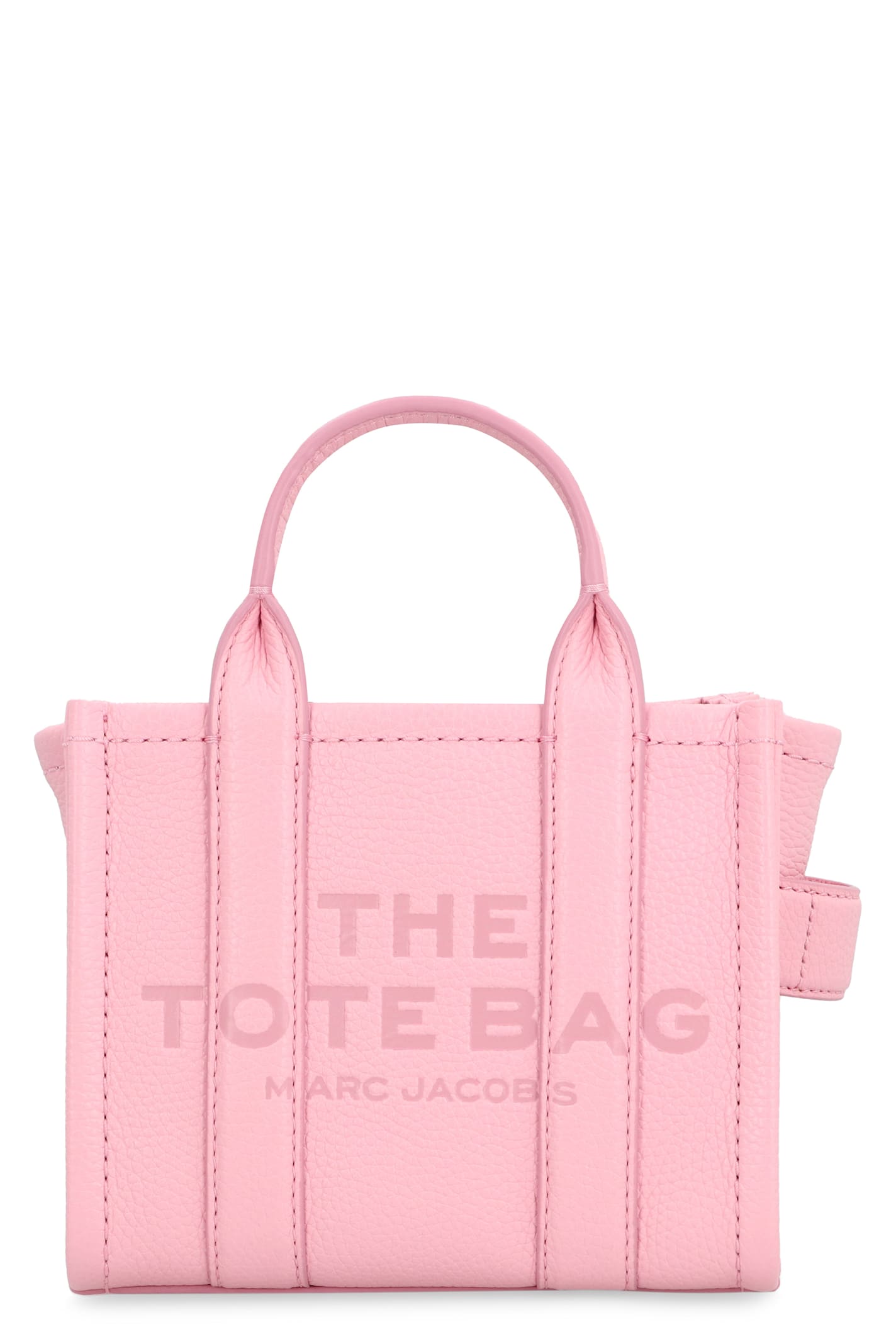 Shop Marc Jacobs The Crossbody Tote Bag Leather In Pink