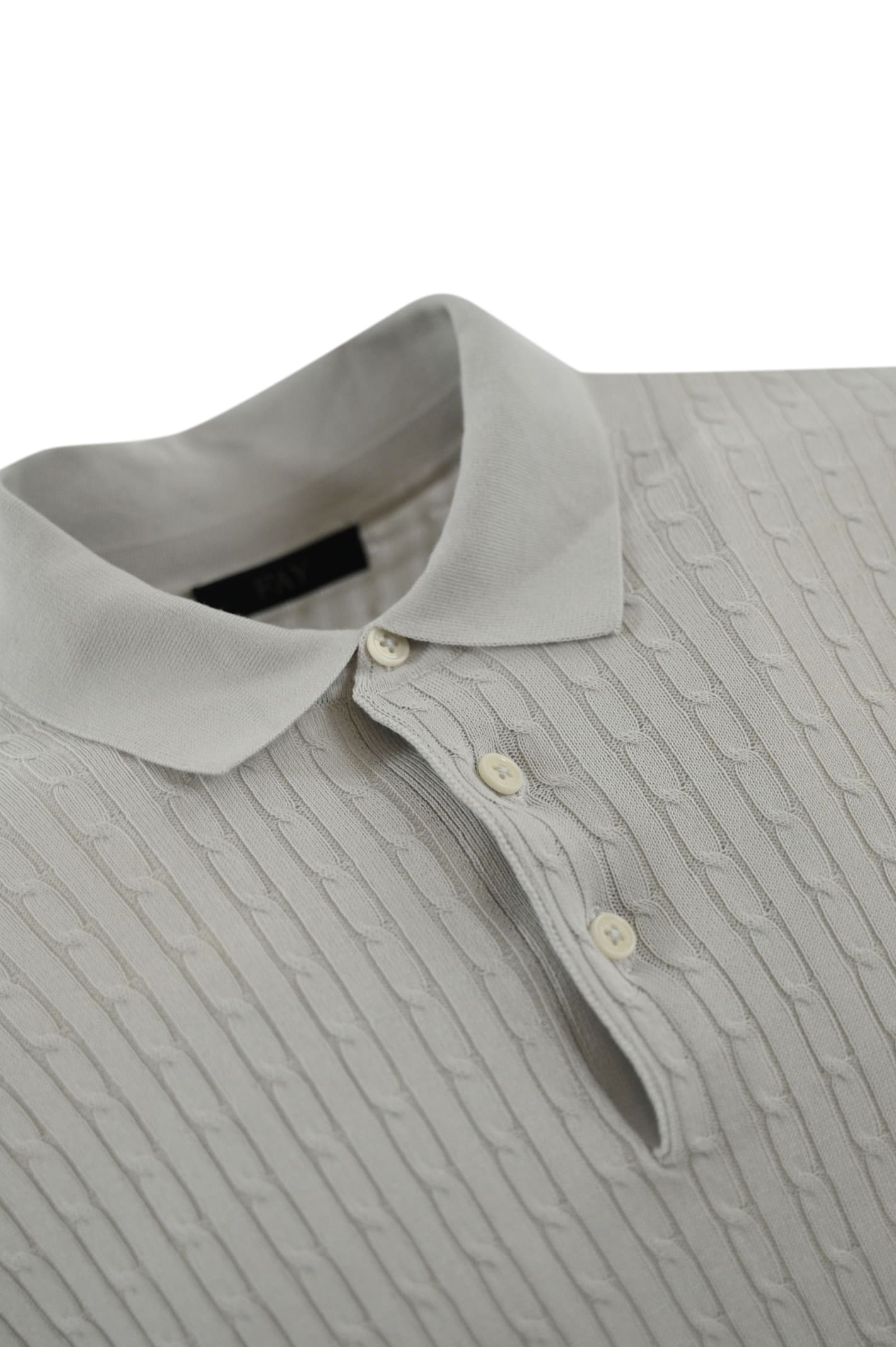 Fay Cotton Knit Polo