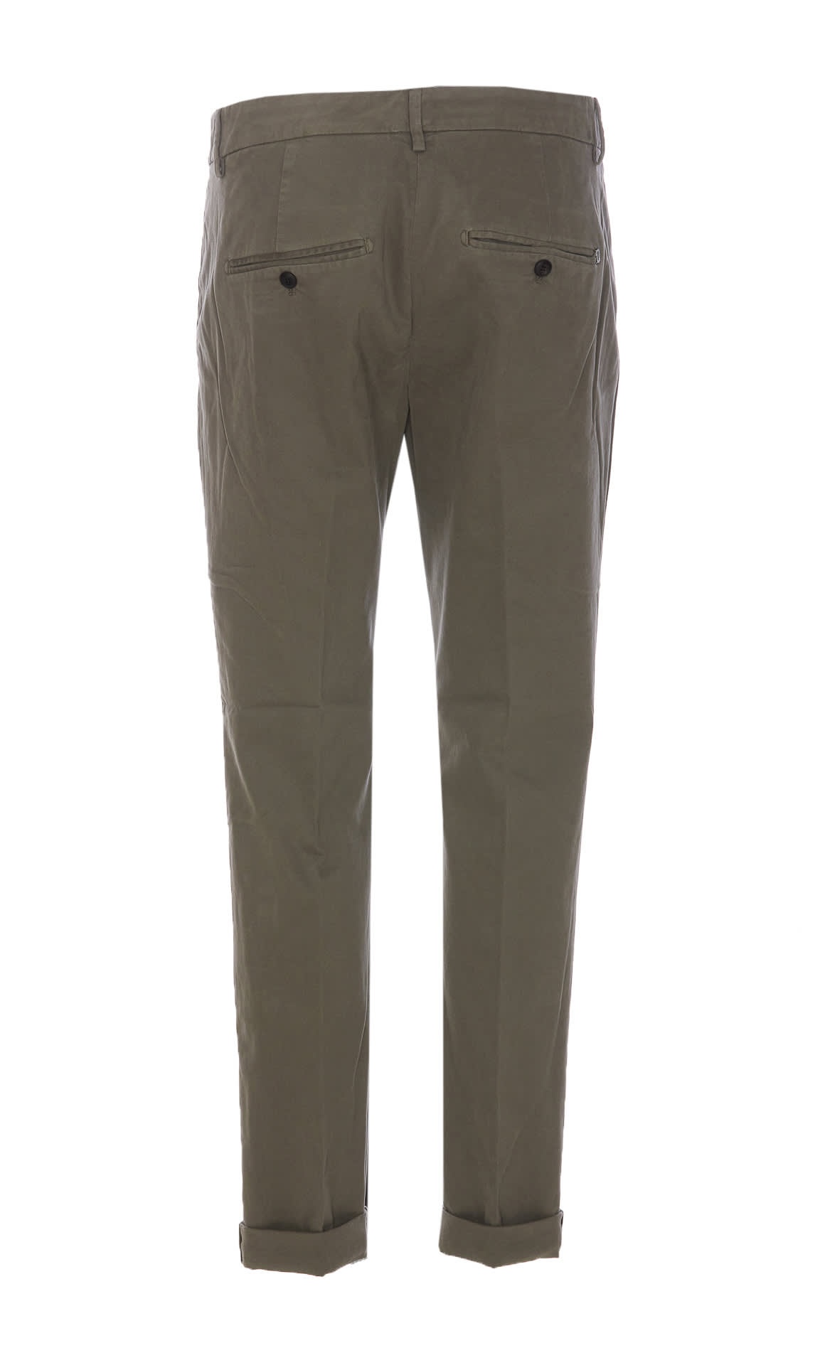 Shop Dondup Gaubert Pants In Green