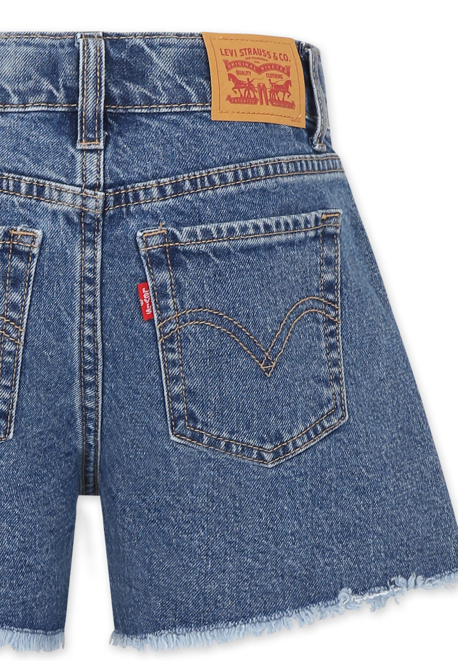 LEVI'S DENIM SHORTS FOR GIRL 
