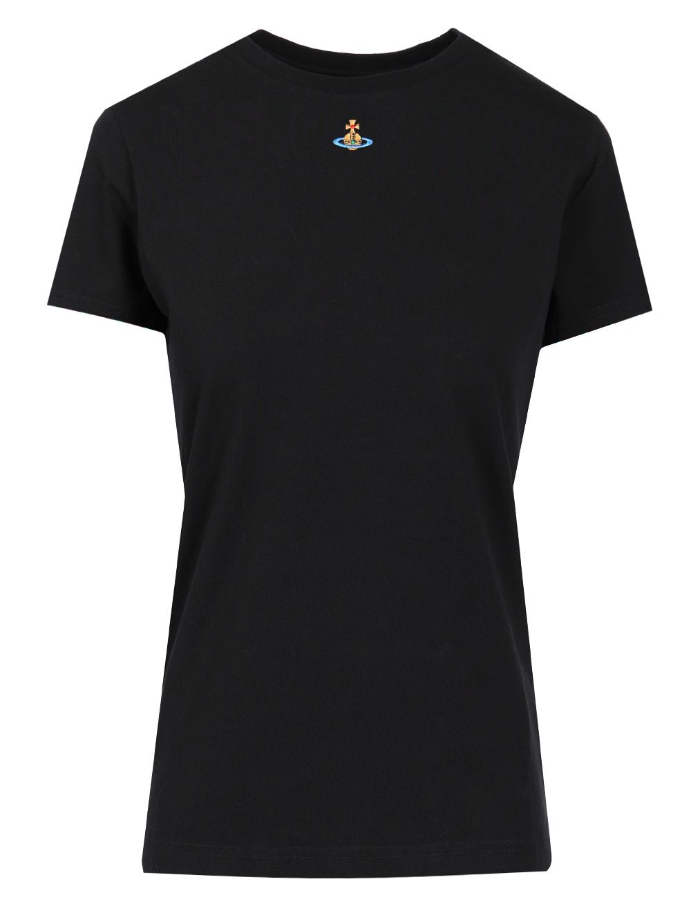 Shop Vivienne Westwood Classic T-shirt With Orb In Black
