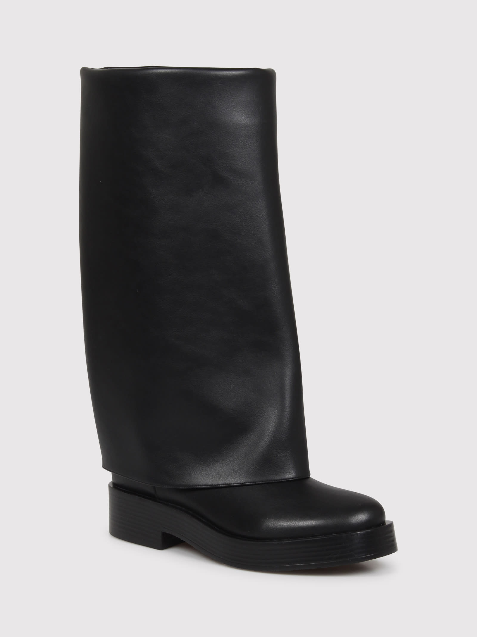 Shop Casadei Lab Black Boots