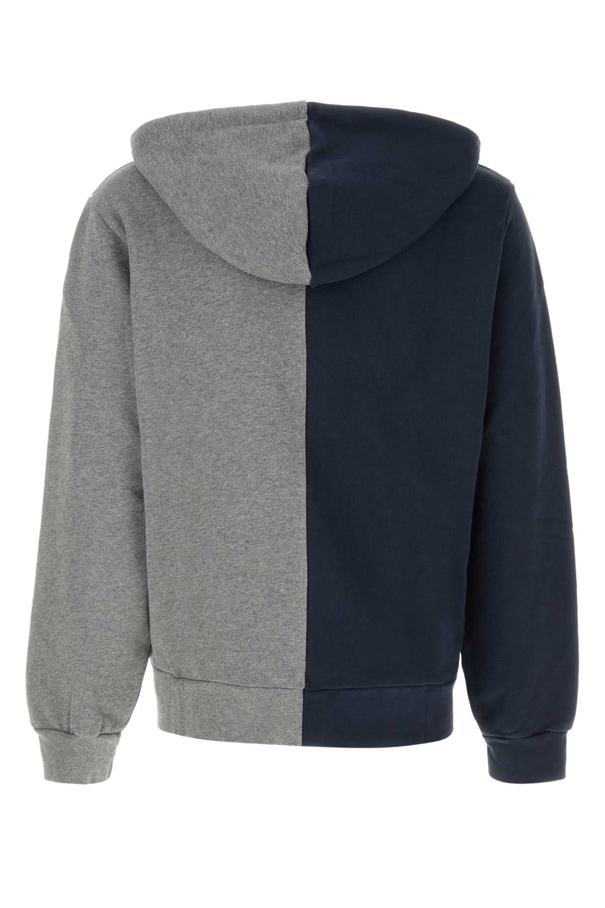 Apc A.p.c. Two-tone Cotton A.p.c. X Marc Jacobs Sweatshirt In Multi
