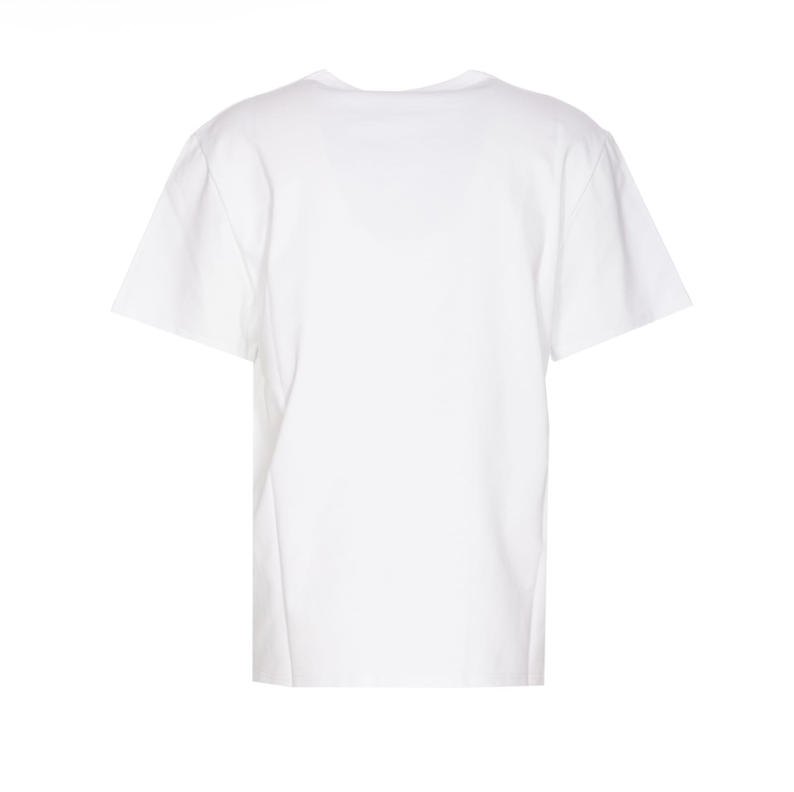 Shop Alexander Mcqueen Logo T-shirt In White