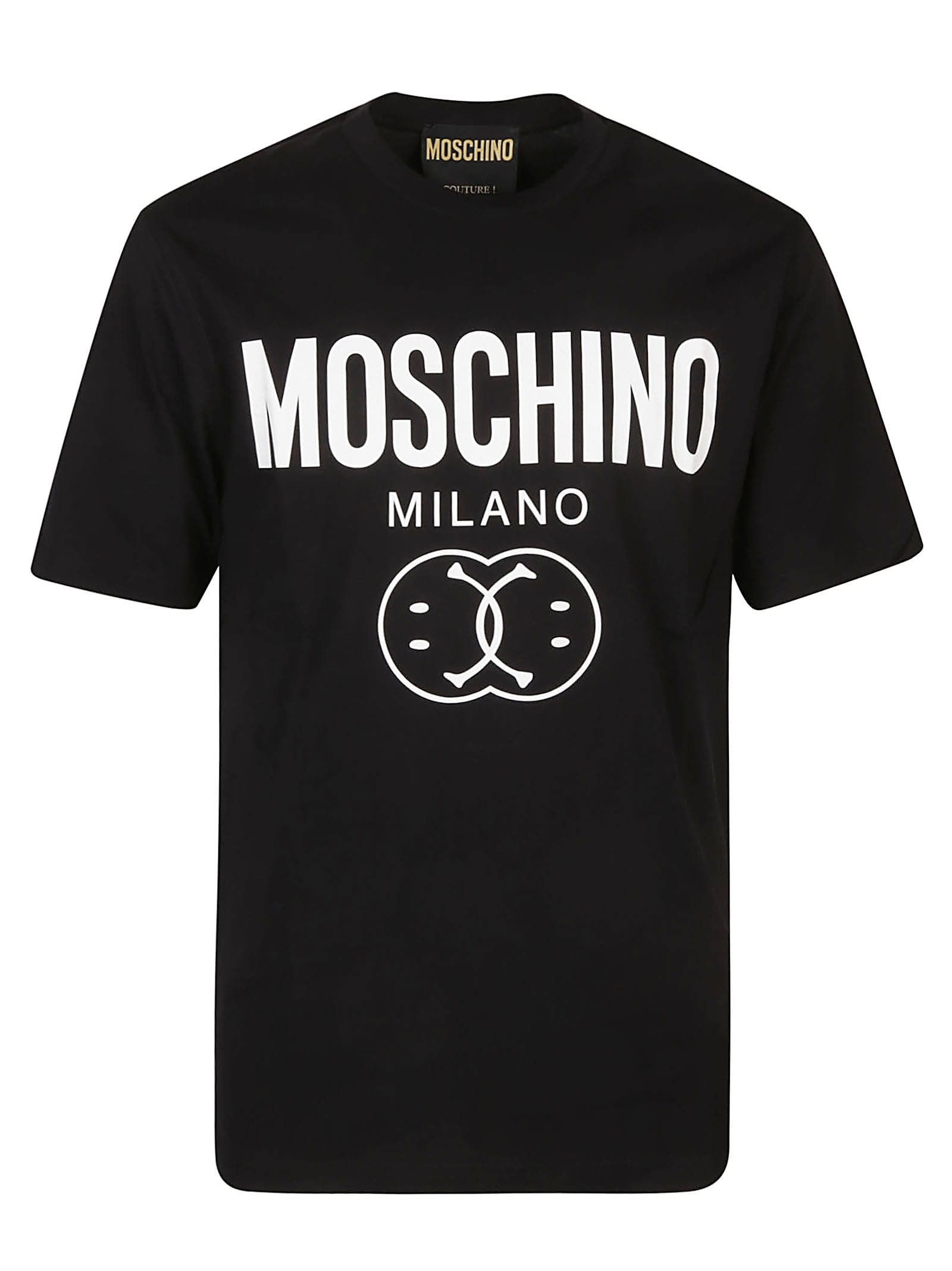 Shop Moschino T-shirt In Nero Fantasia