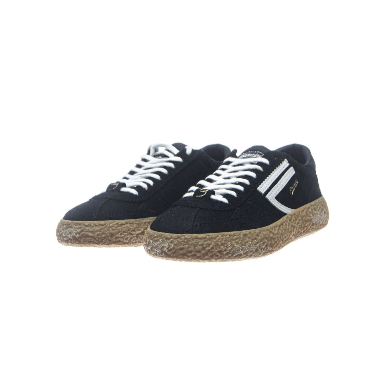 Shop Puraai Furia Sneakers In Nero