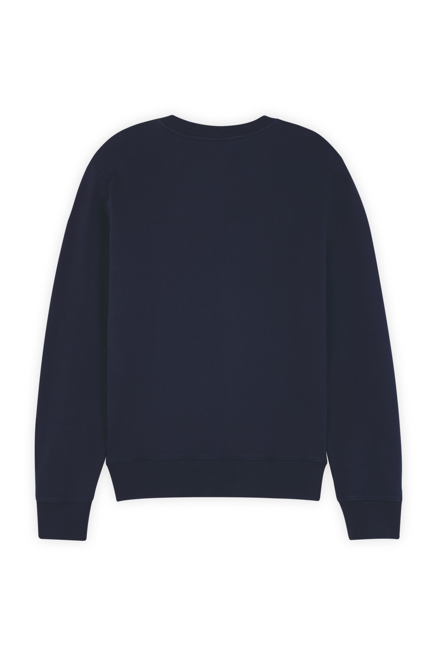 Shop Maison Kitsuné Chillax Patch Regular Sweatshirt In Ink Blue