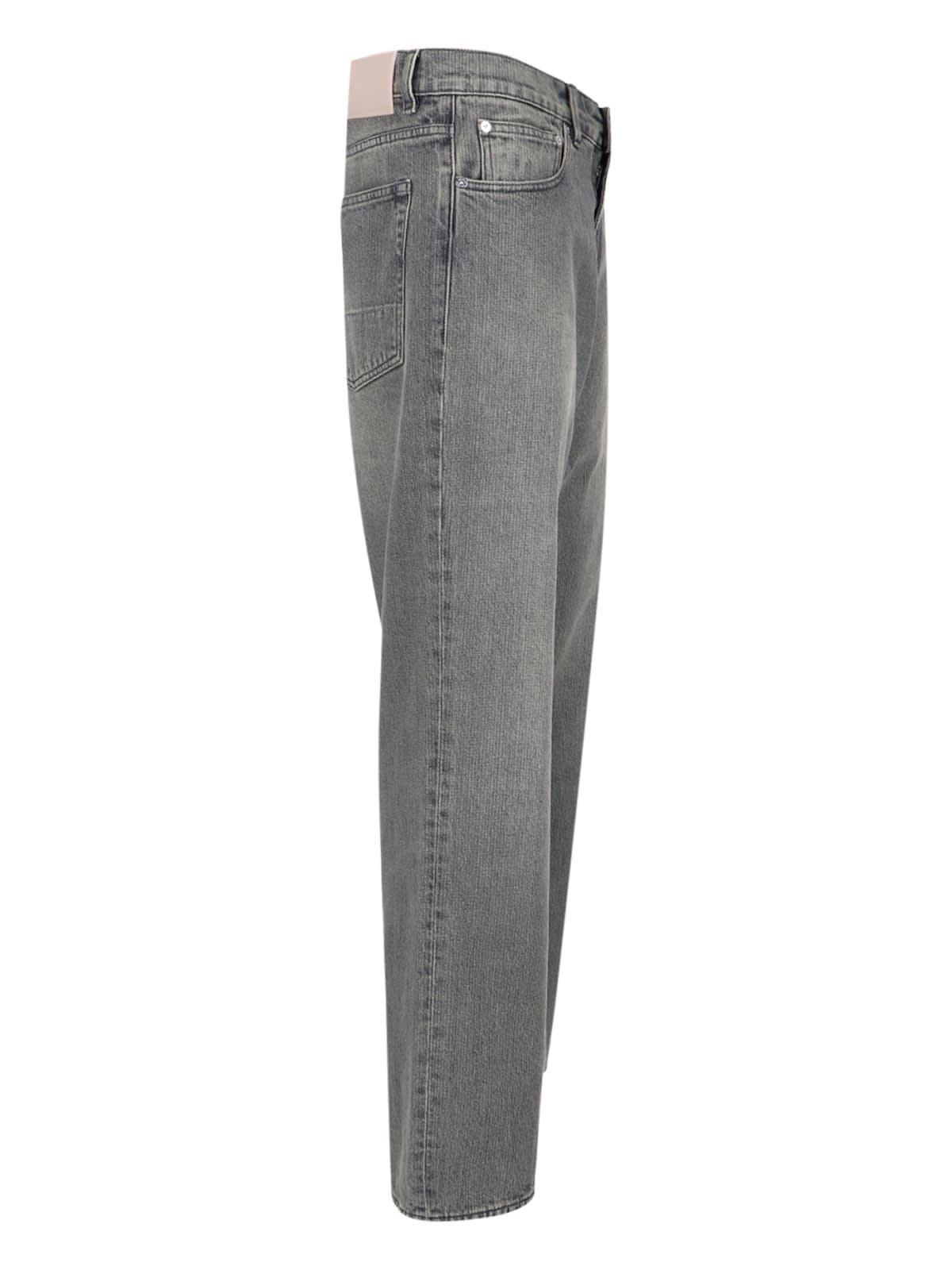 Our Legacy Third Cut Faded Straight Jeans In Gray