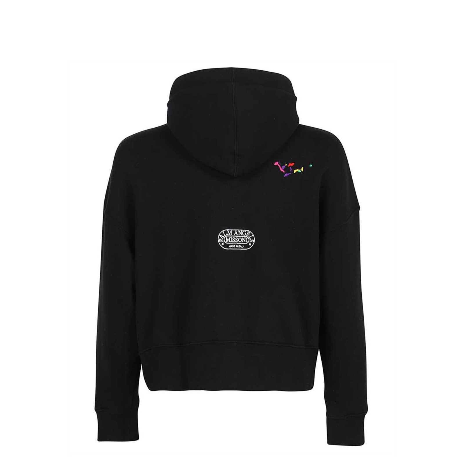 Shop Palm Angels X Missoni Mind Logo Sweatshirt In Black