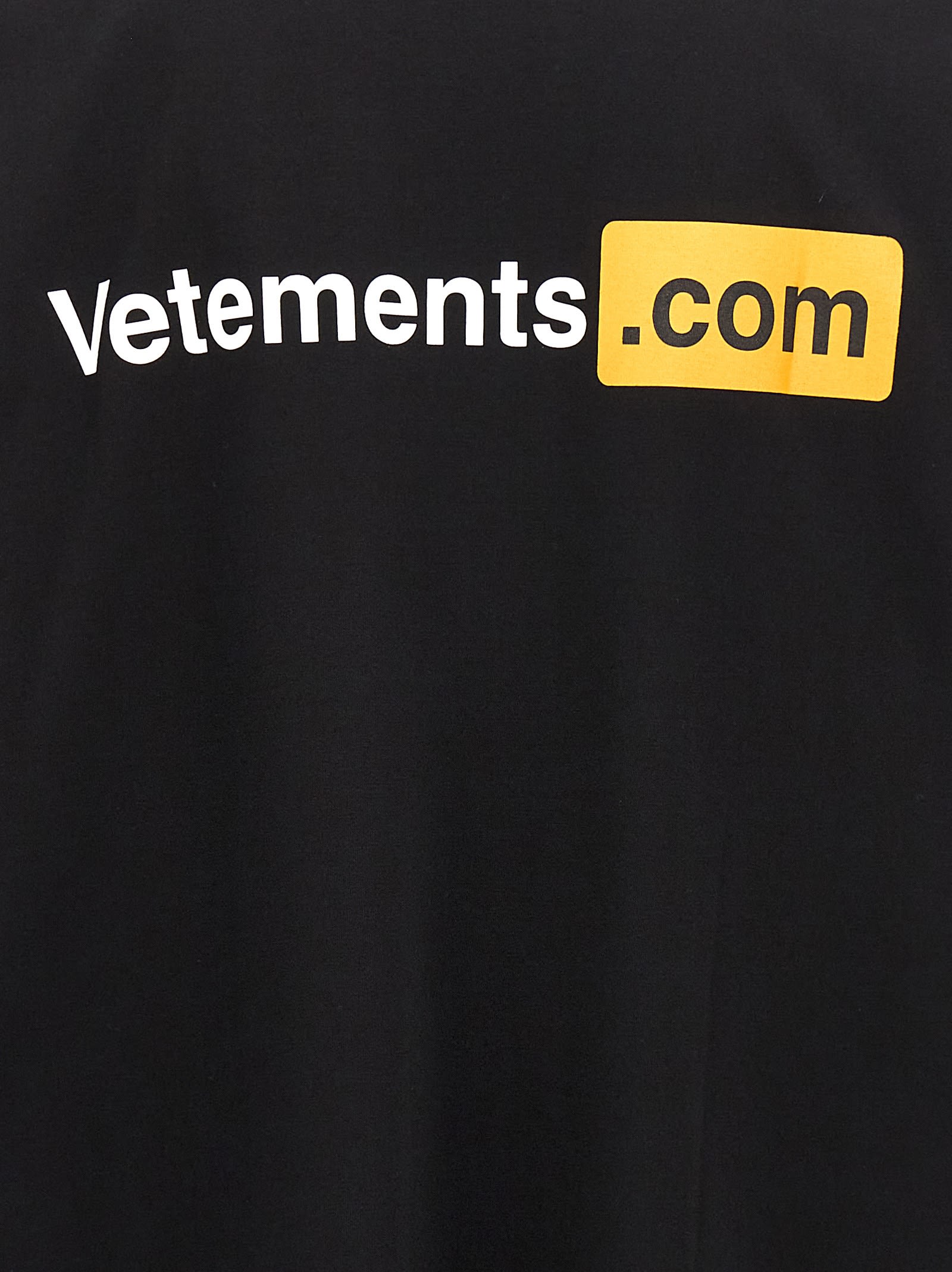 Shop Vetements Xxxlogo T-shirt In Black