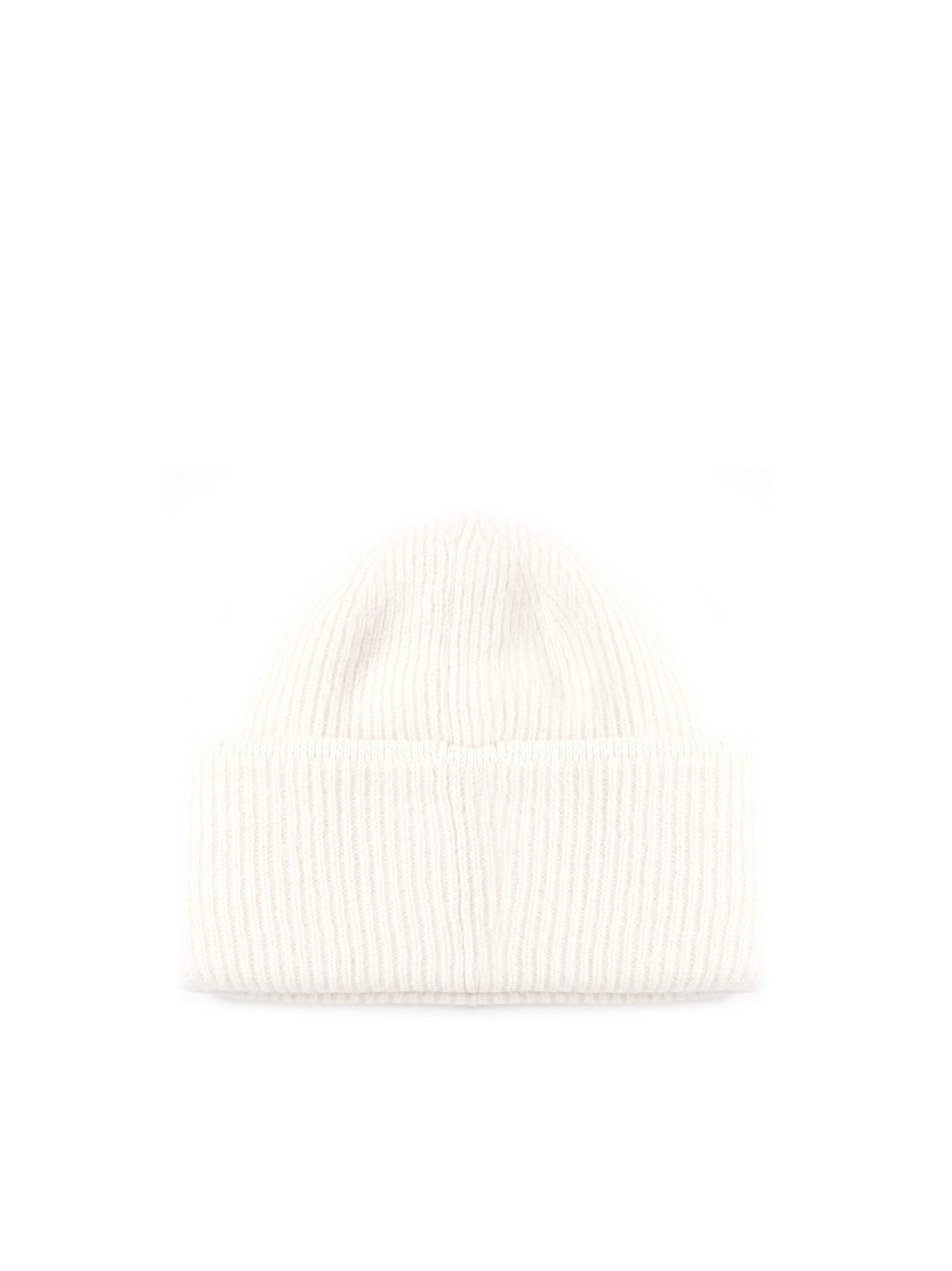 Shop Jacquemus Le Bonnet Gros Grain Beanie In Off-white